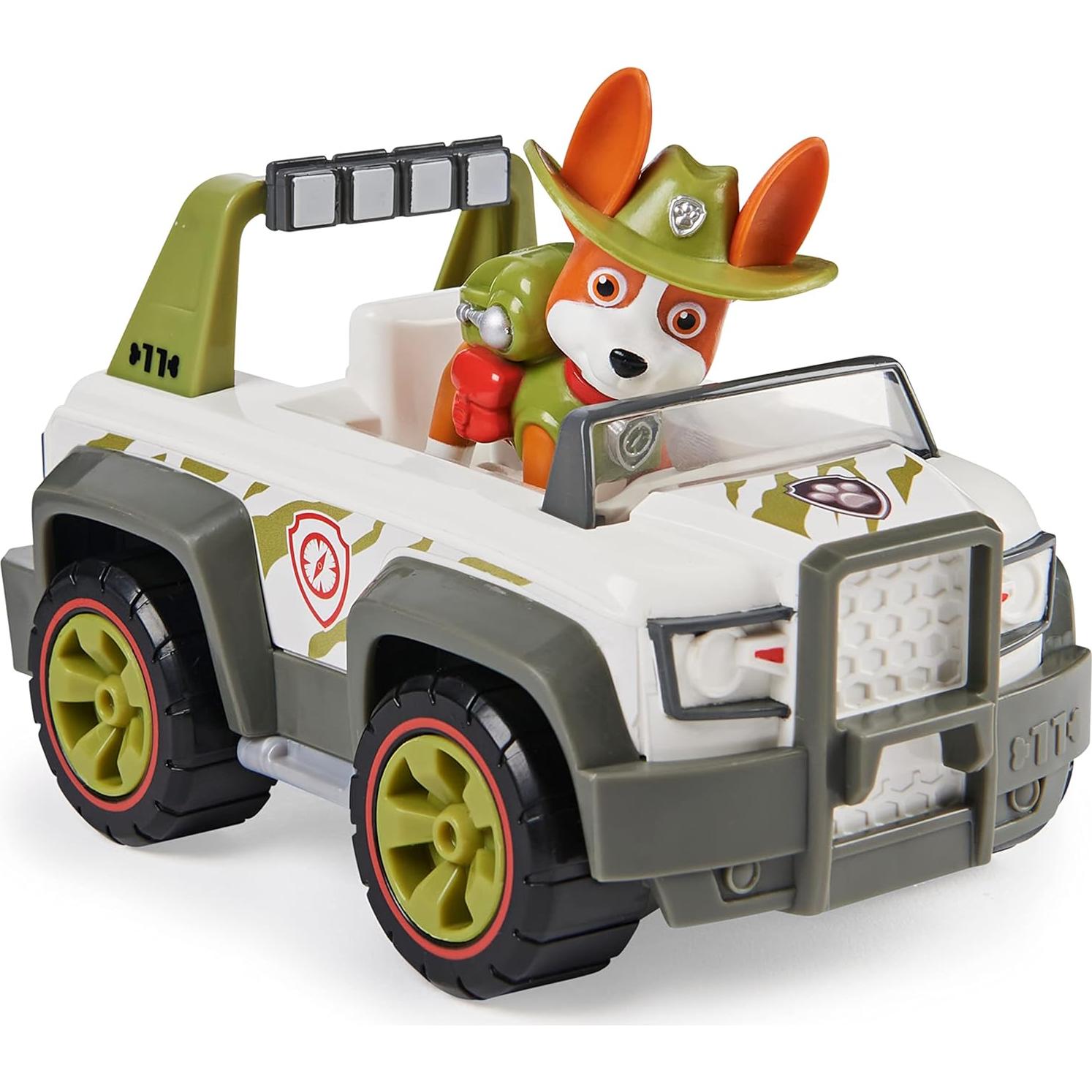 Vehículo Jungle Cruiser Tracker PAW Patrol con figura