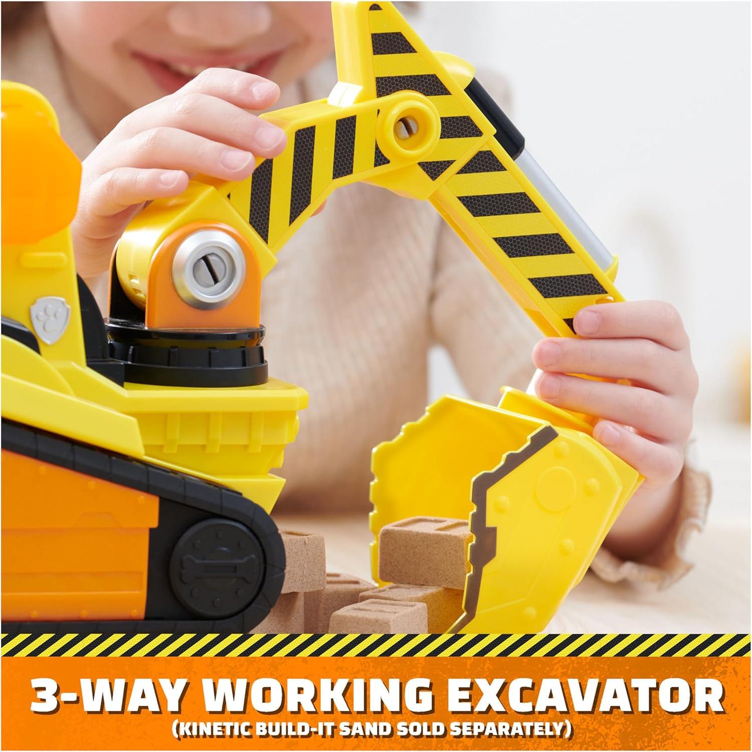 Bulldozer de Construcción Rubble & Crew con Luces y Sonidos