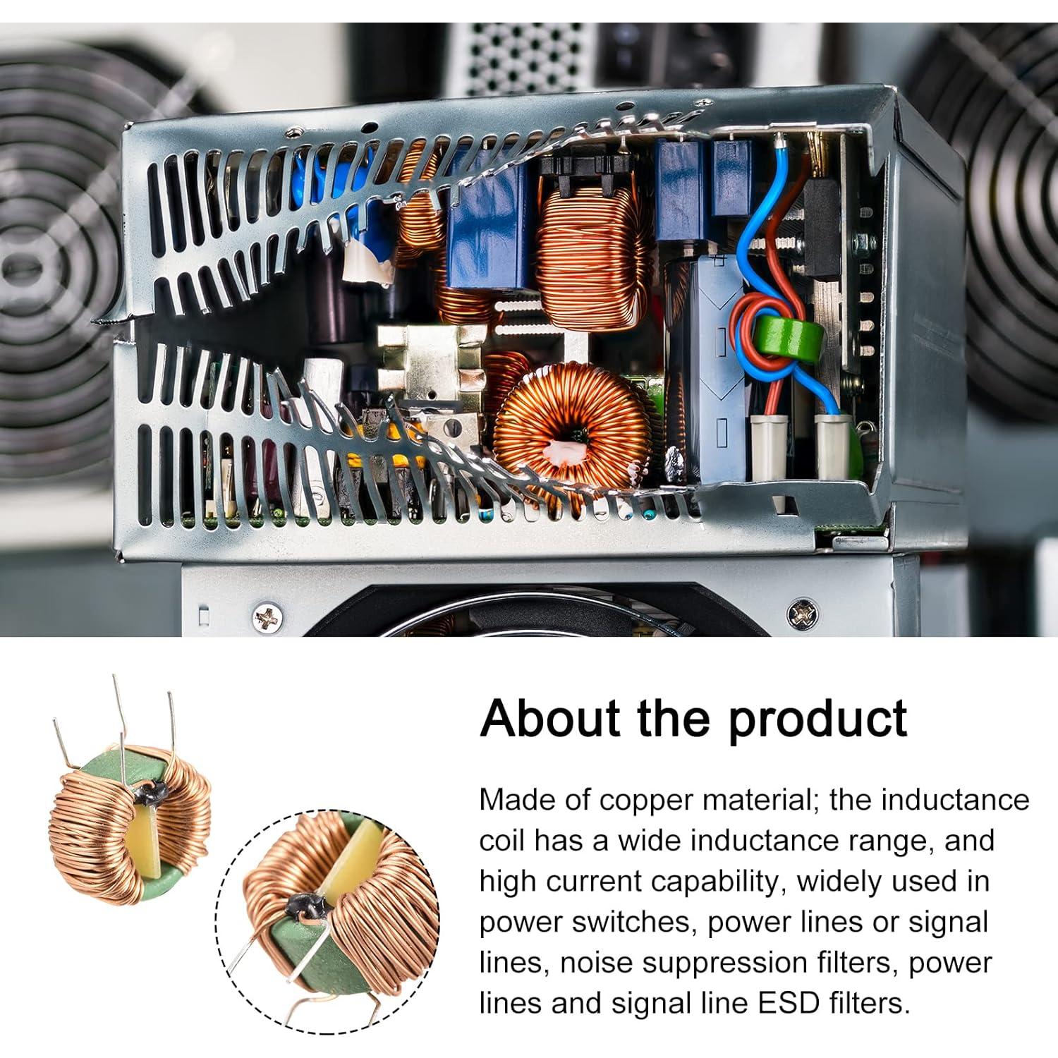 Bobina de Núcleo Toroidal Rebower 20mH 2A - 10 Pcs