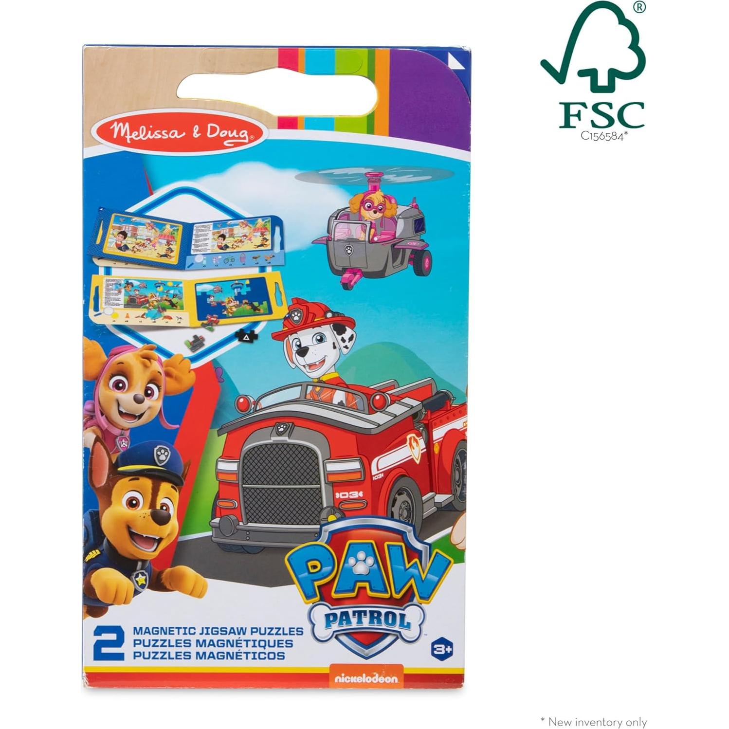Rompecabezas Magnéticos PAW Patrol Melissa & Doug 2x15 Piezas