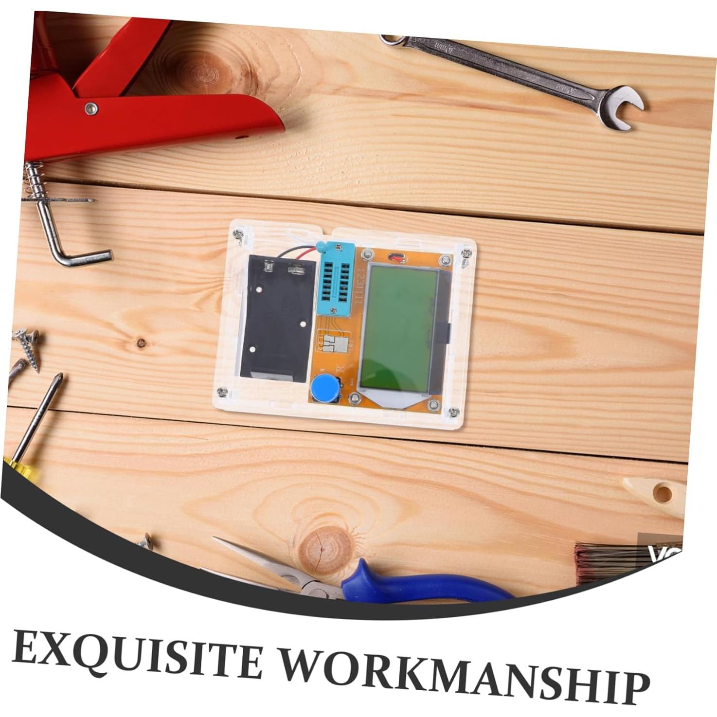 Probador de Diodo, Capacitor e Inductor VOSAREA LCD 11x8.5cm