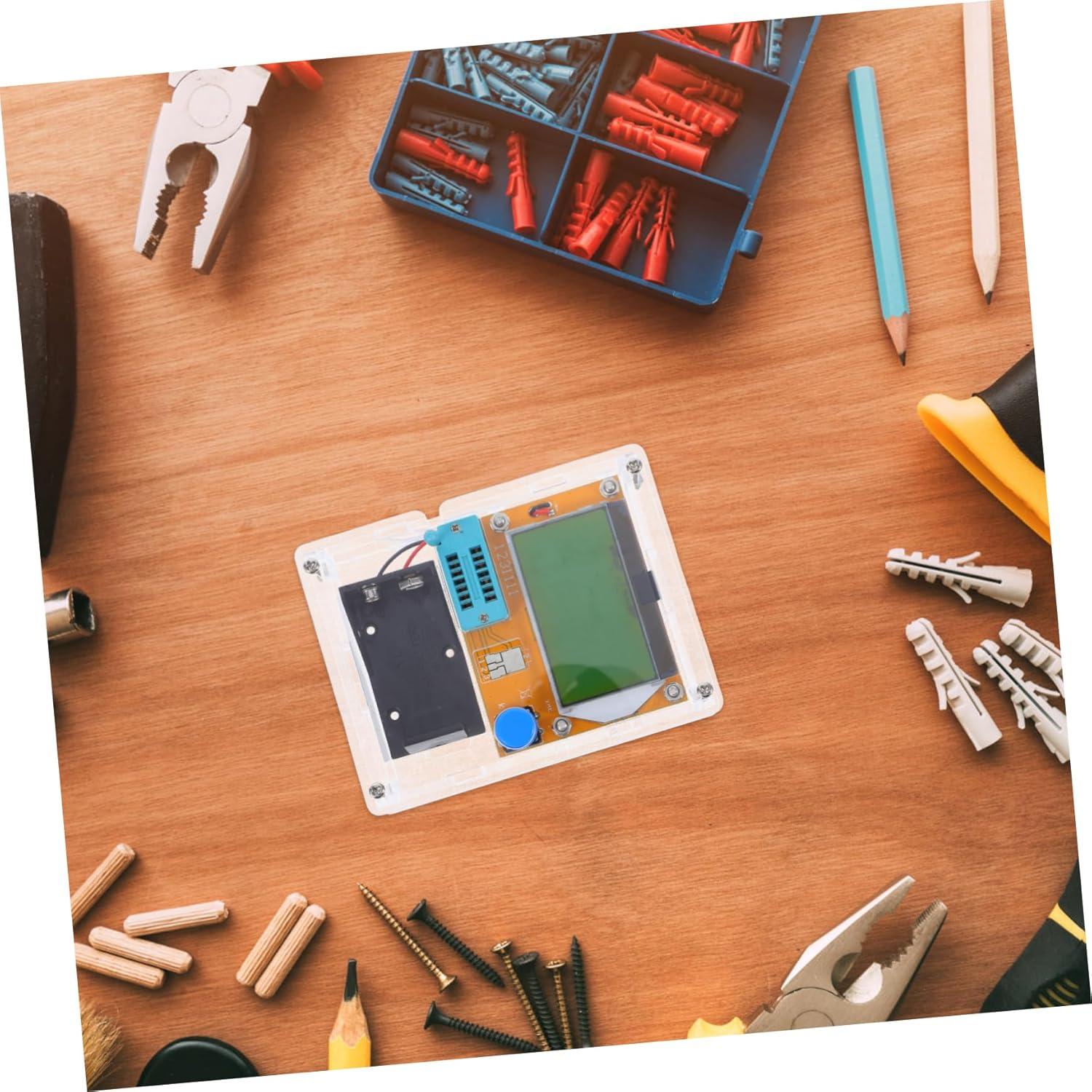 Probador de Diodo, Capacitor e Inductor VOSAREA LCD 11x8.5cm