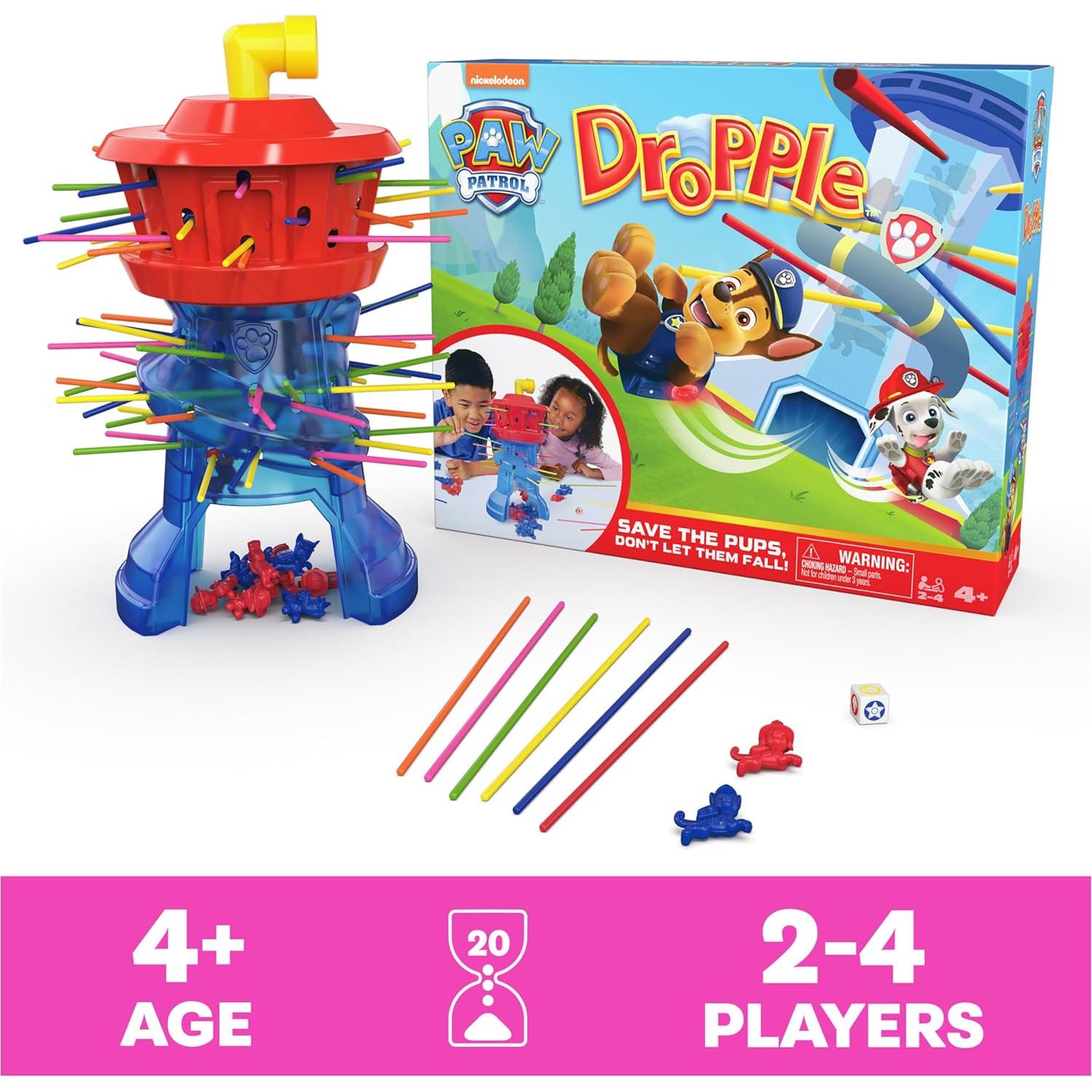 Juego de mesa PAW Patrol Dropple Spin Master - 2-4 jugadores