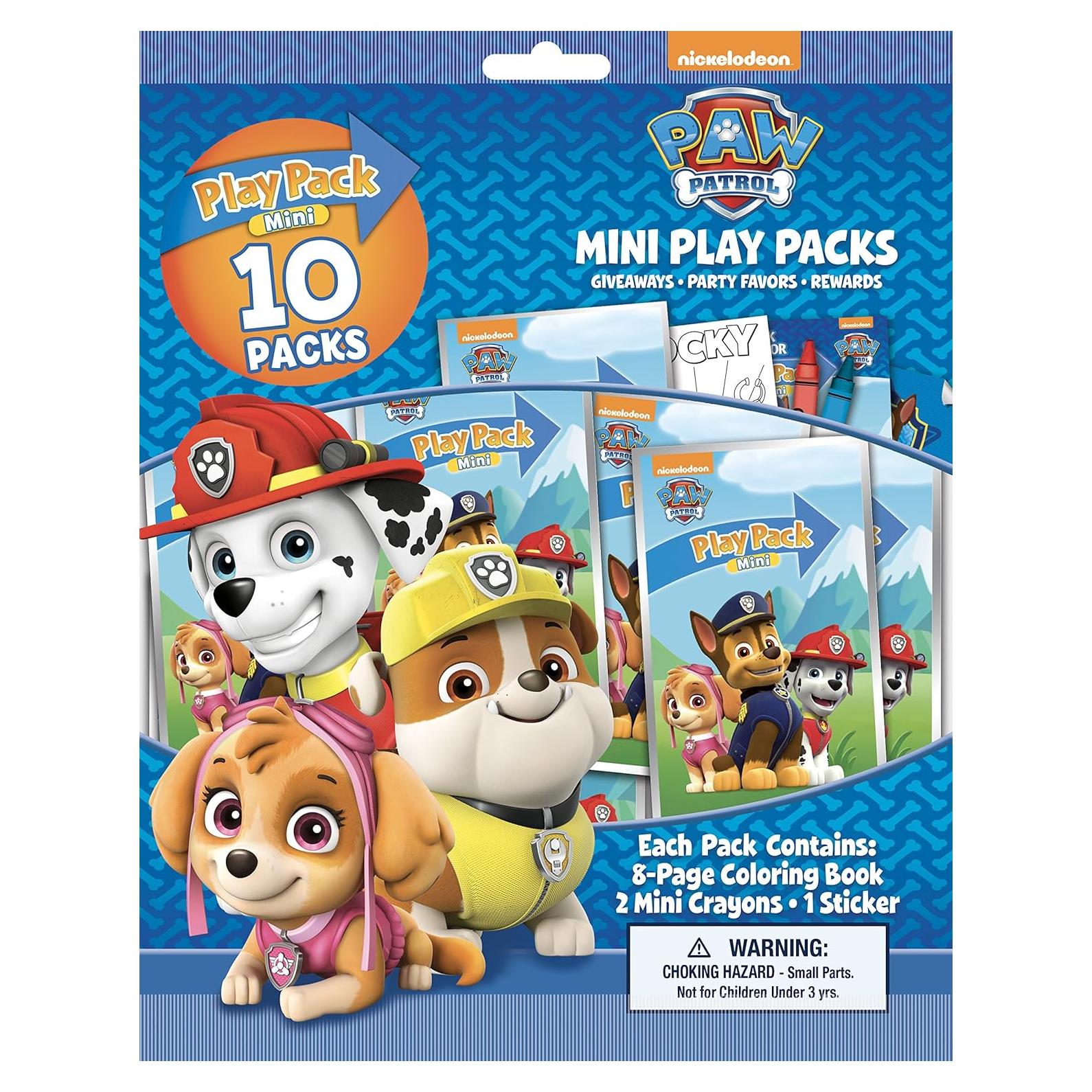 Paquete de Juego Mini Bendon Paw Patrol 10 Unidades
