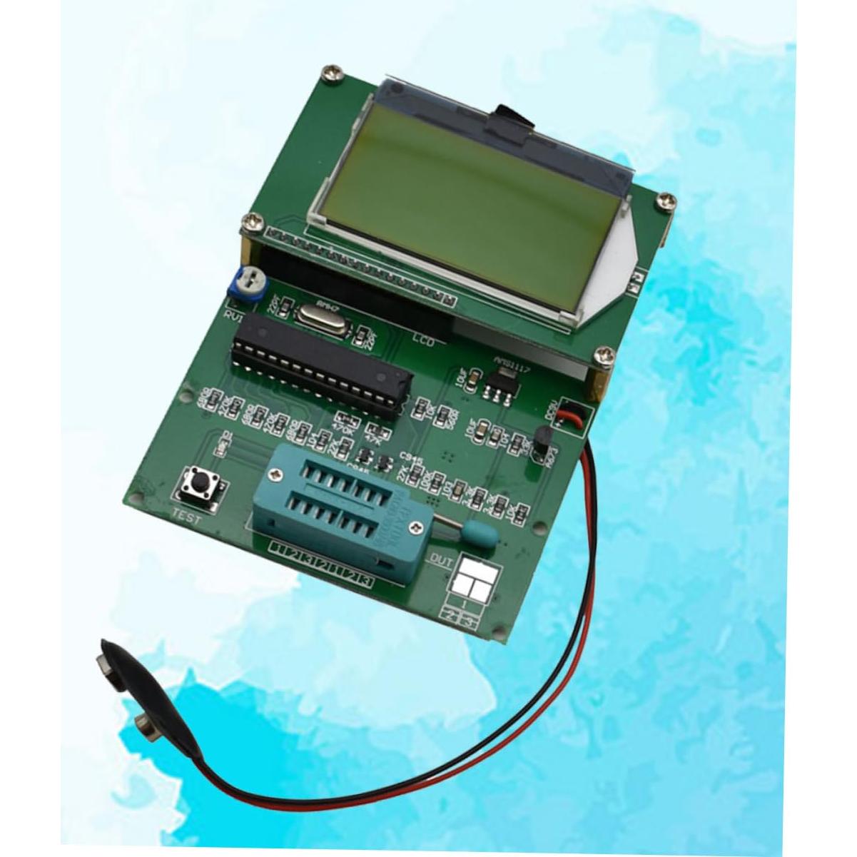 Probador de Componentes Digital Artibetter 2pcs Multifuncional