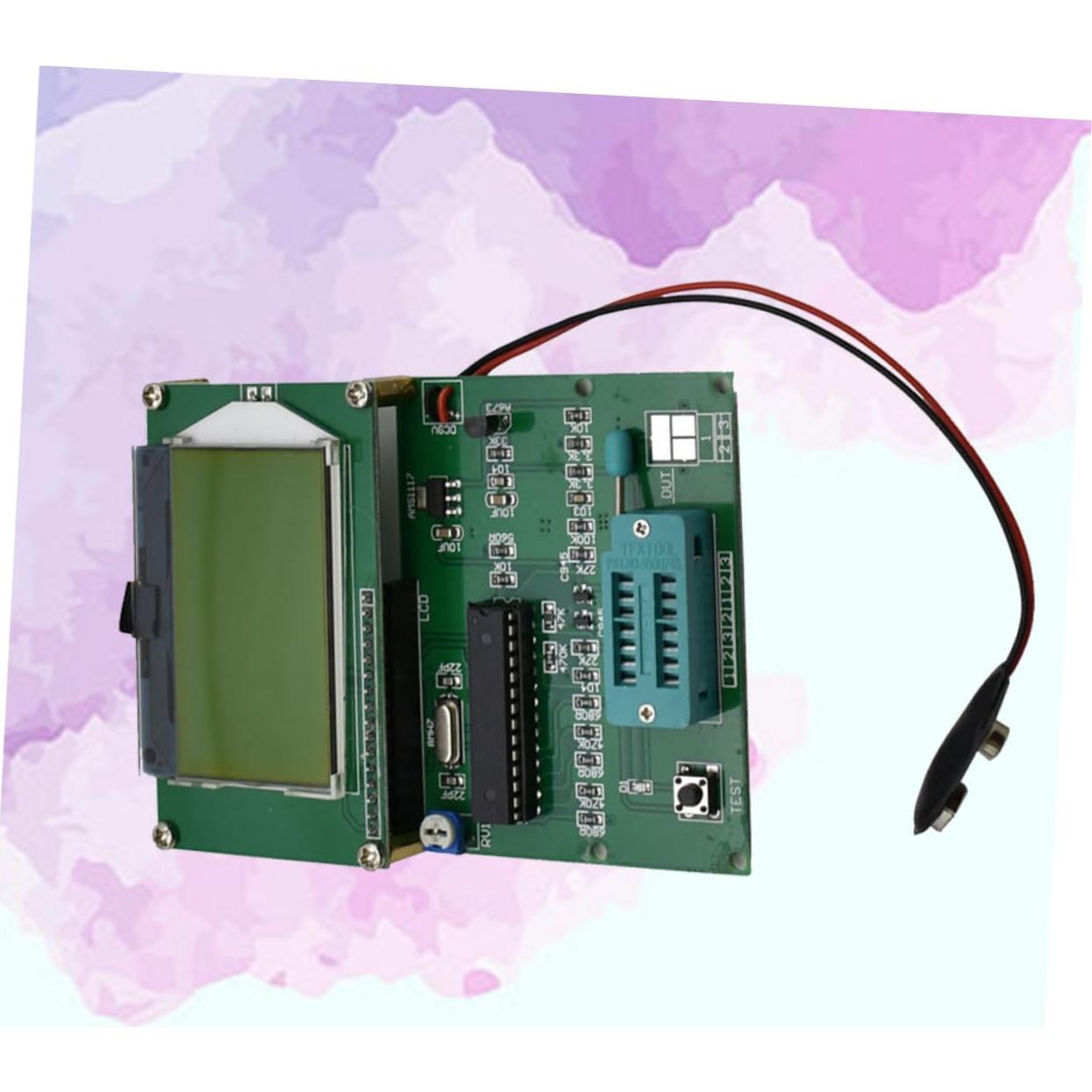 Probador de Componentes Digital Artibetter 2pcs Multifuncional