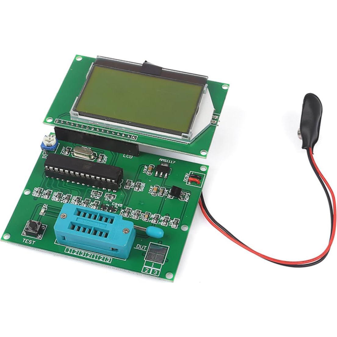 Probador de Componentes Digital Artibetter 2pcs Multifuncional