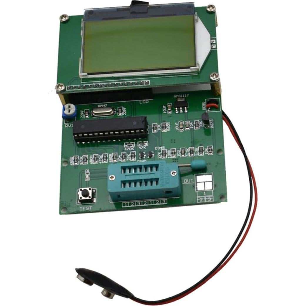 Probador de Componentes Digital Angoily 3pcs Multifuncional