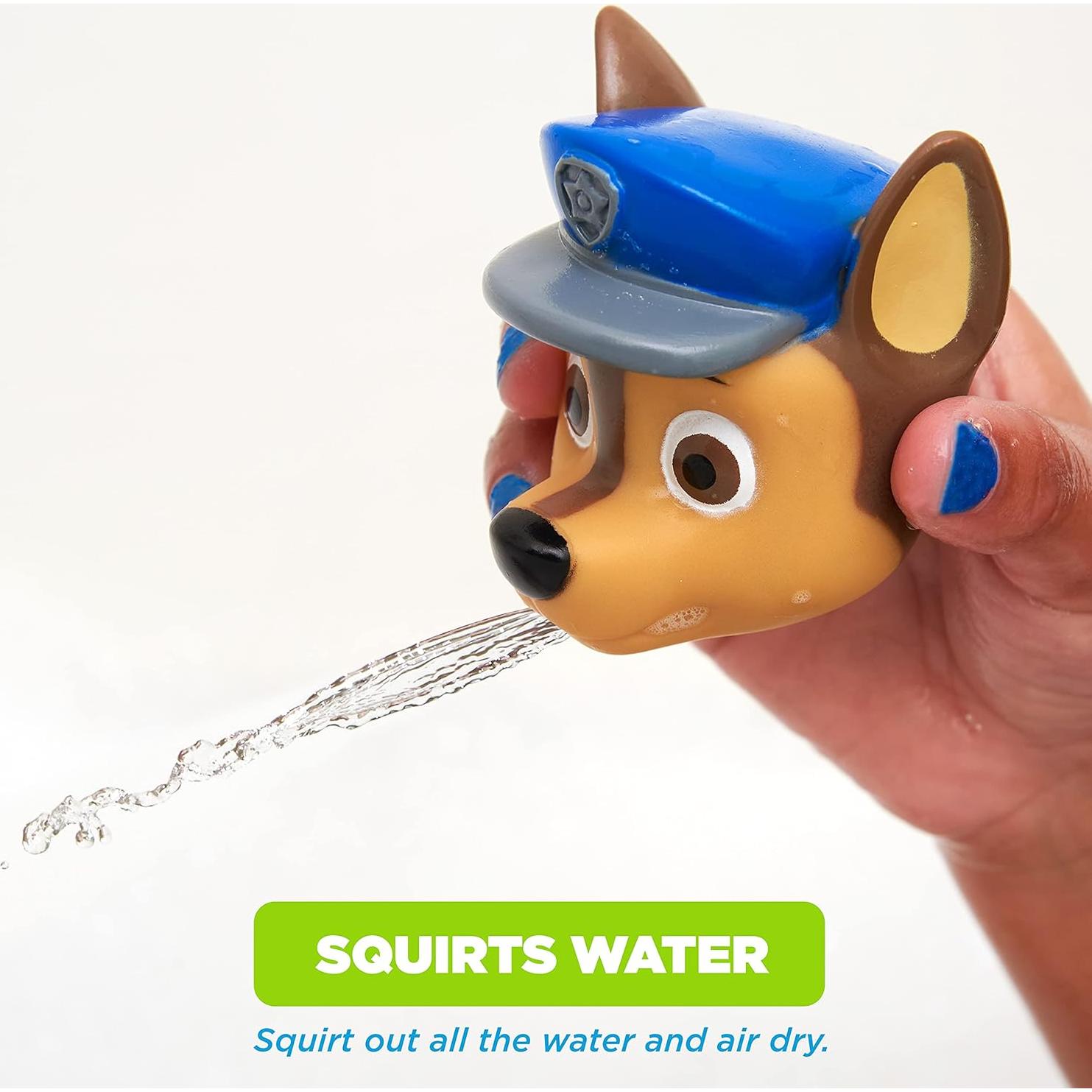 Set de Juguetes de Baño PAW Patrol Ginsey 4 Piezas