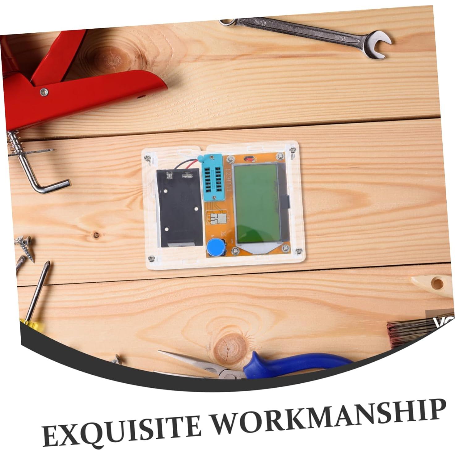 Probador de Componentes Electrónicos Homoyoyo con Pantalla Gráfica