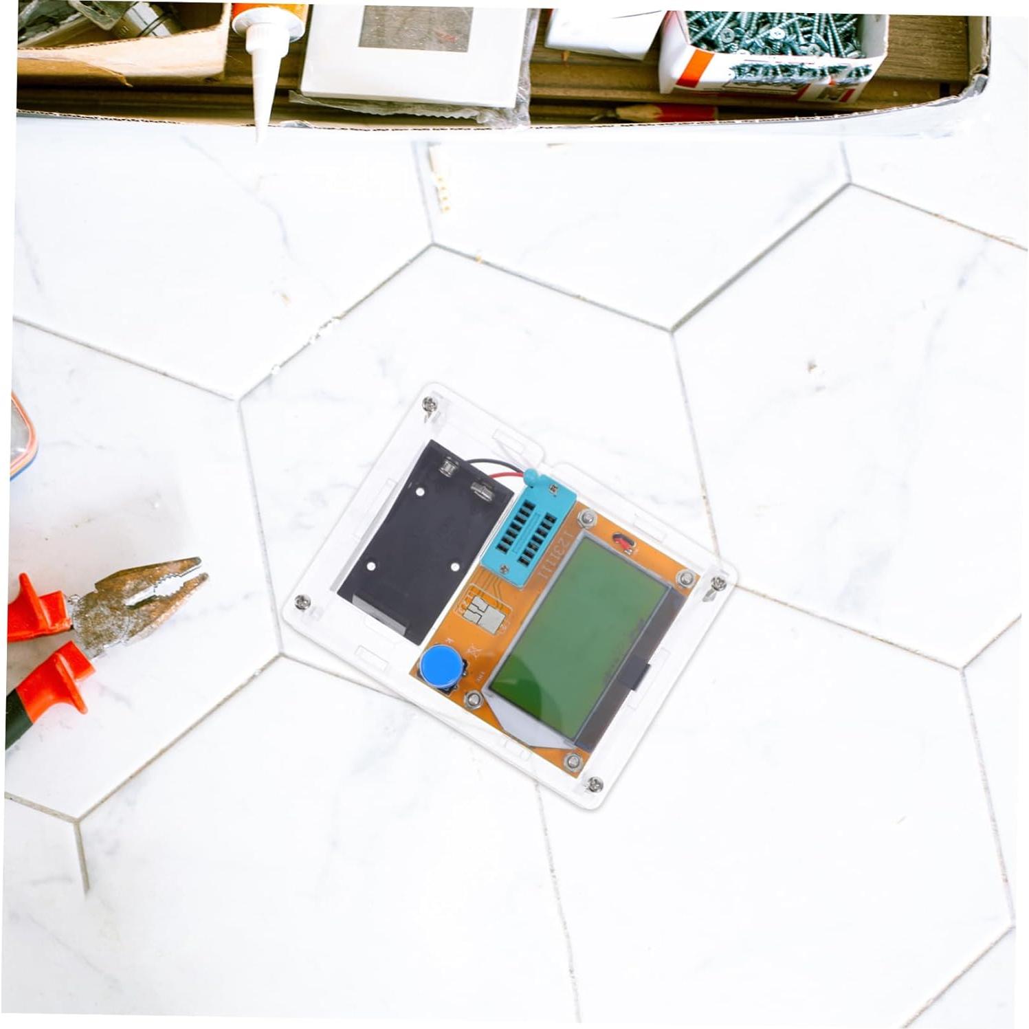 Probador de Componentes Electrónicos Homoyoyo con Pantalla Gráfica