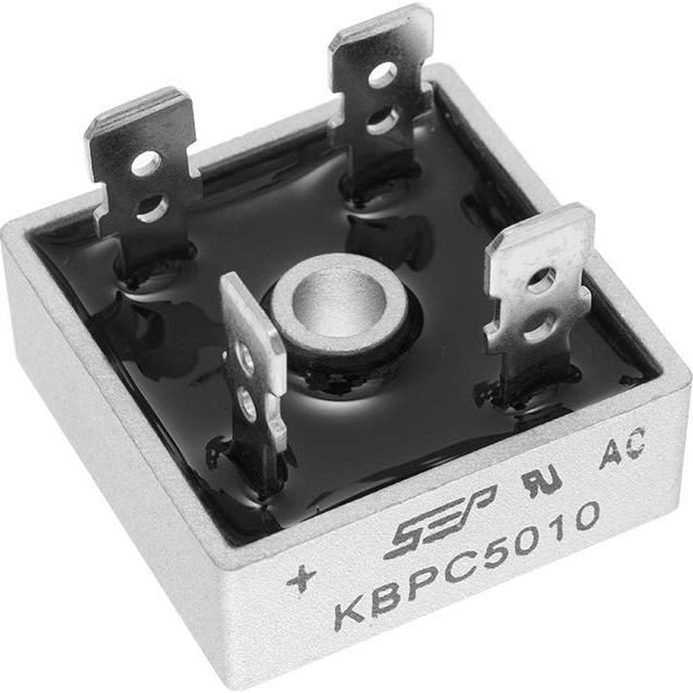 5 Diodos Rectificadores de Puente KBPC5010 50A 1000V