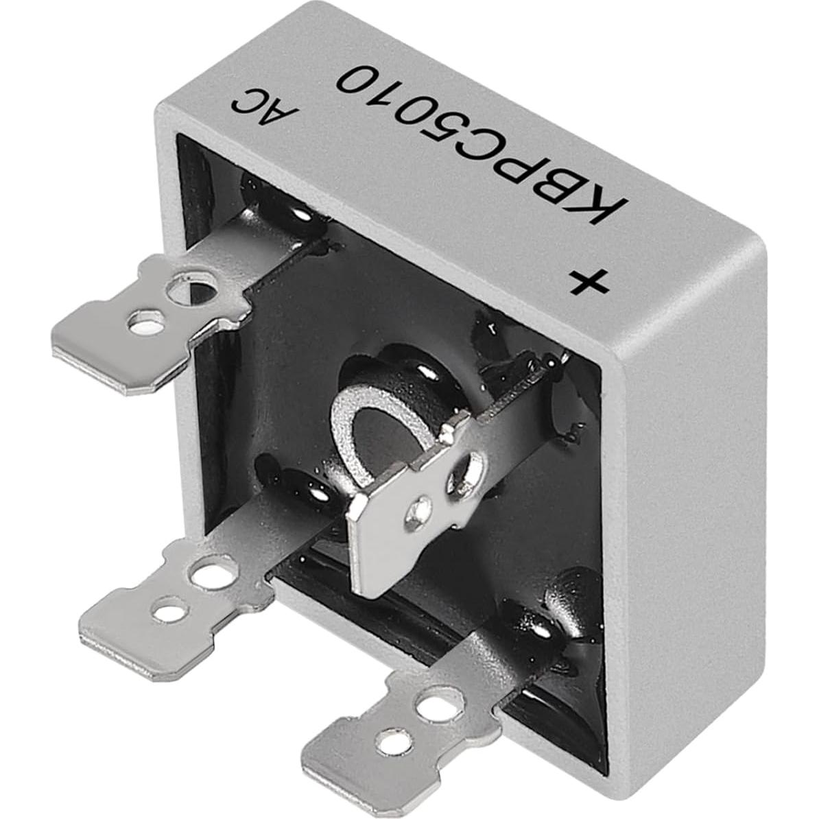 Diodo Rectificador de Puente KBPC5010 1000V 50A 8 Piezas
