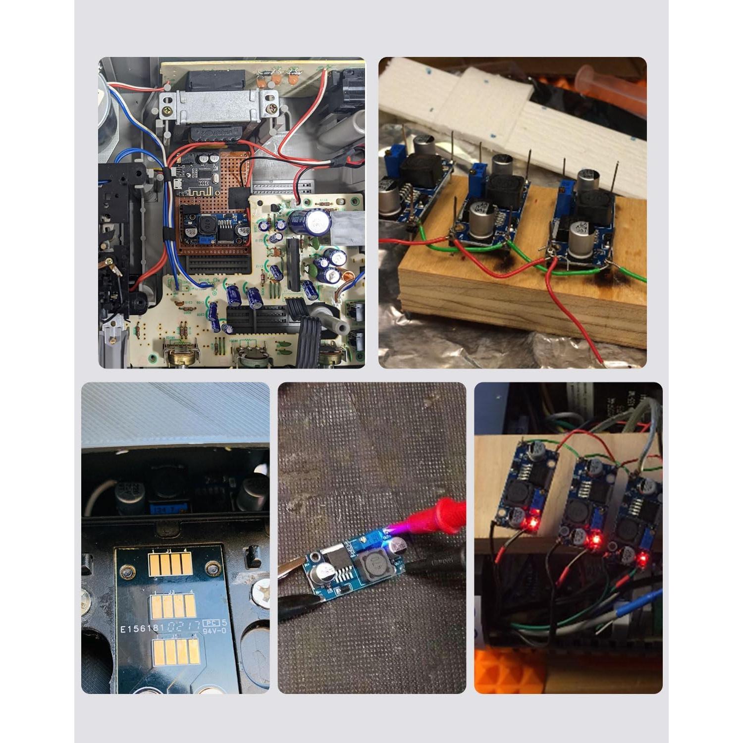 Paquete de 10 Reguladores de Voltaje LM2596 Ajustable 3-40V