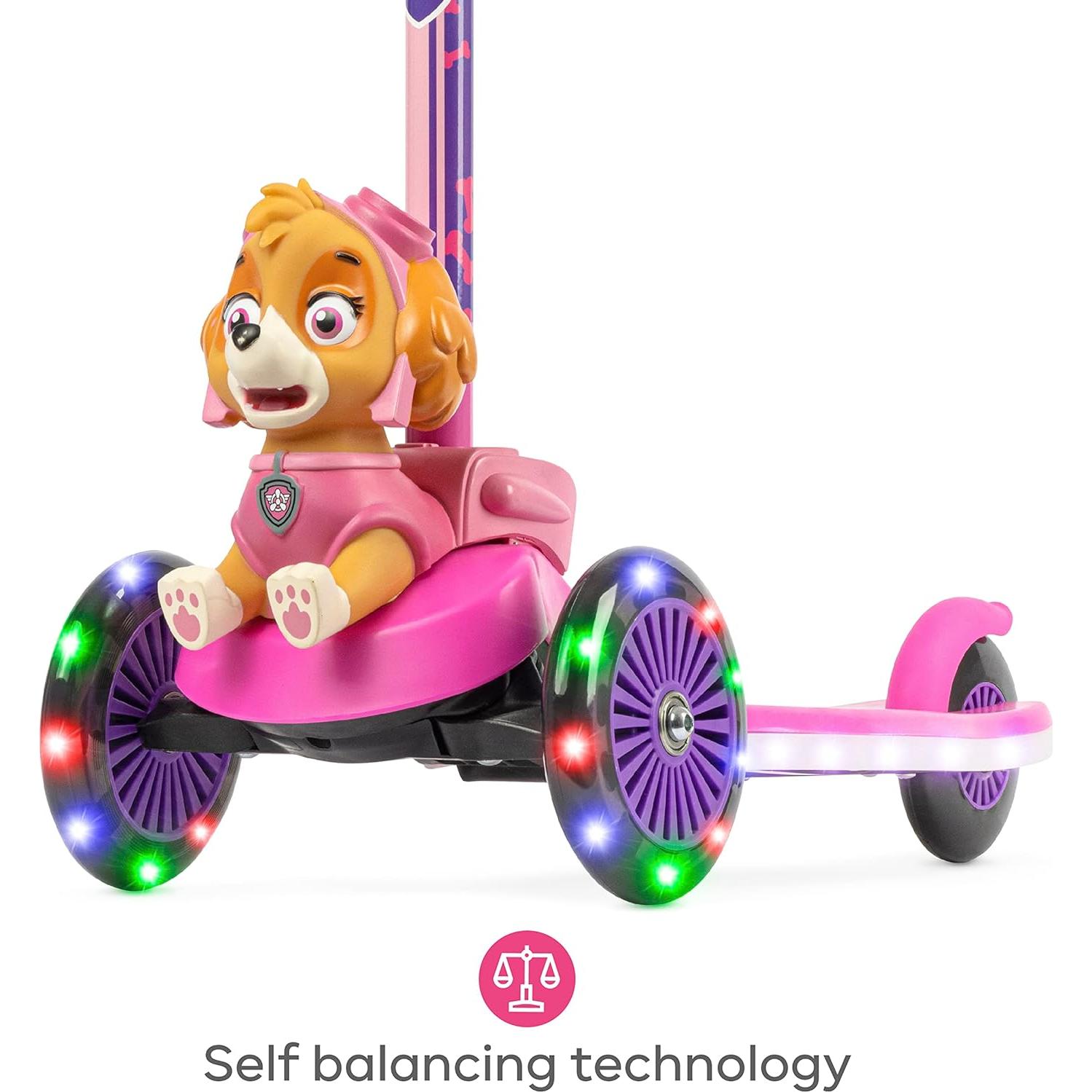 Patinete Voyager Paw Patrol 3 Ruedas Iluminado 2,79 kg