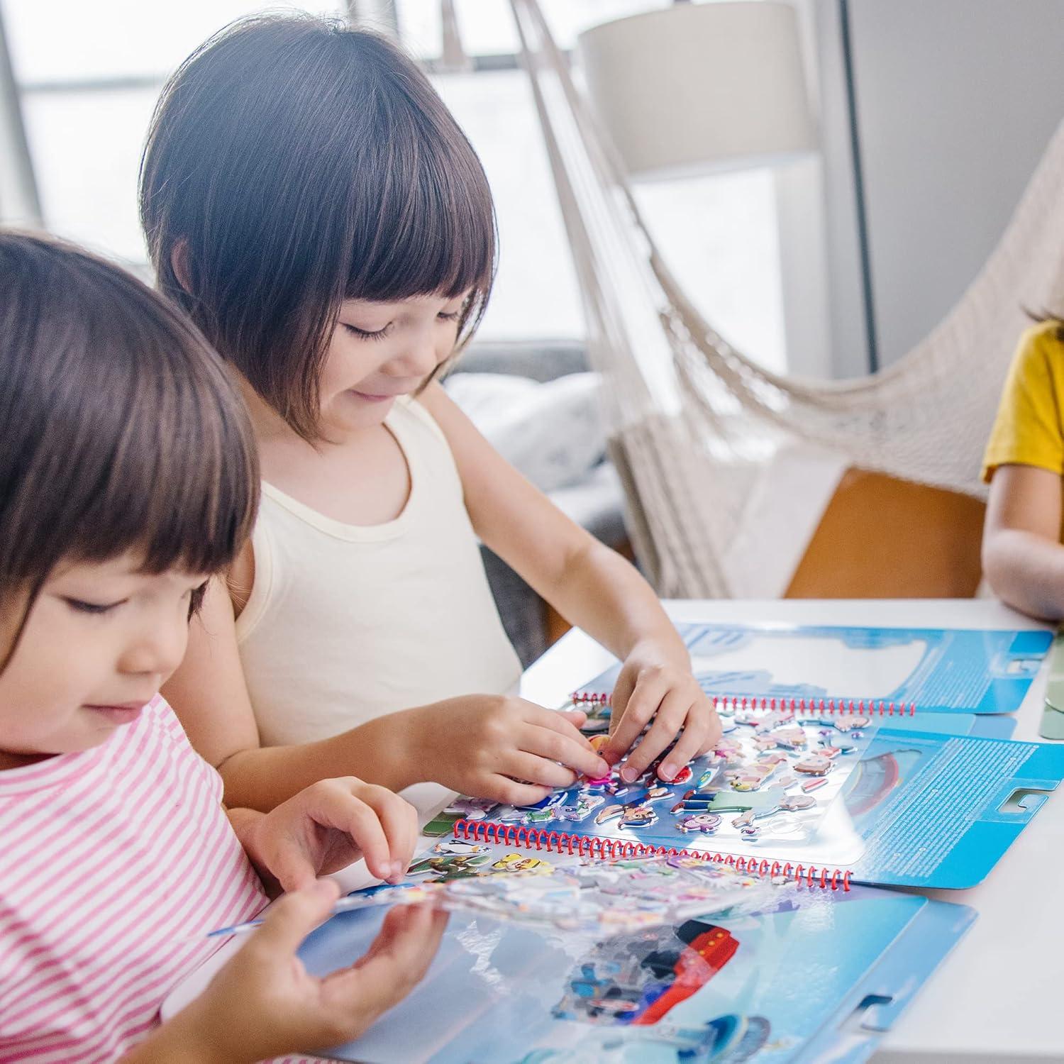 Stickers Puffy Reutilizables PAW Patrol - 3 Almohadillas