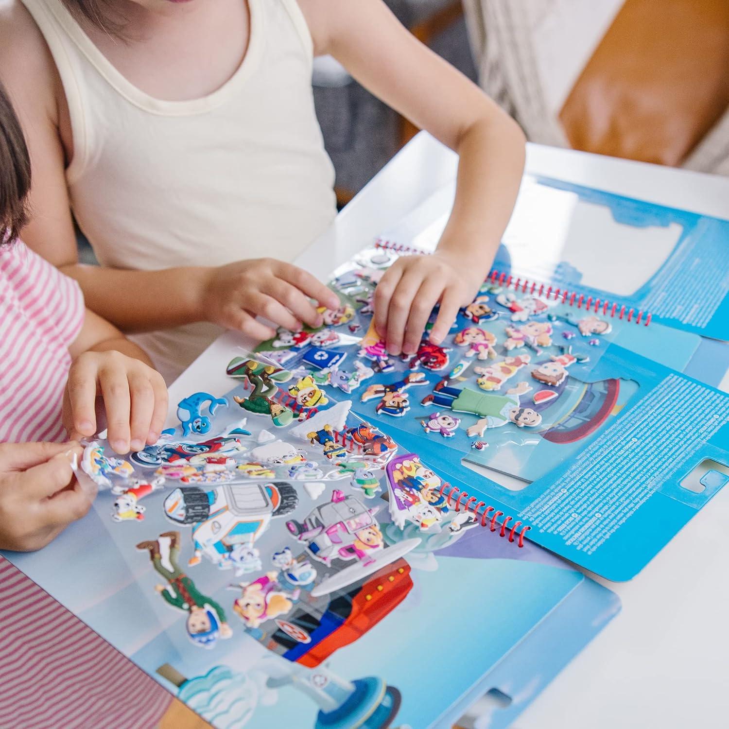 Stickers Puffy Reutilizables PAW Patrol - 3 Almohadillas