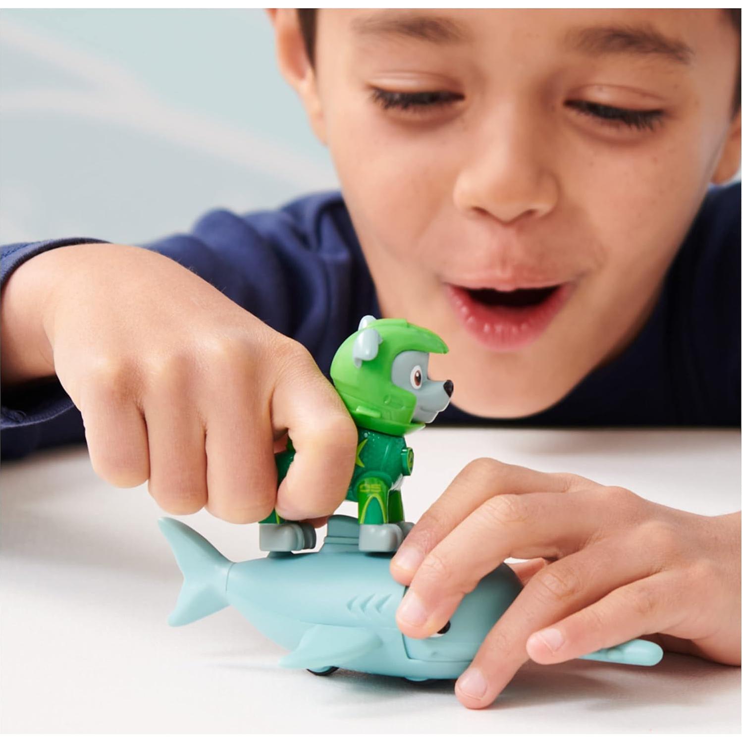 Paw Patrol Aqua Pups Rocky y Sawfish Set de Figuras