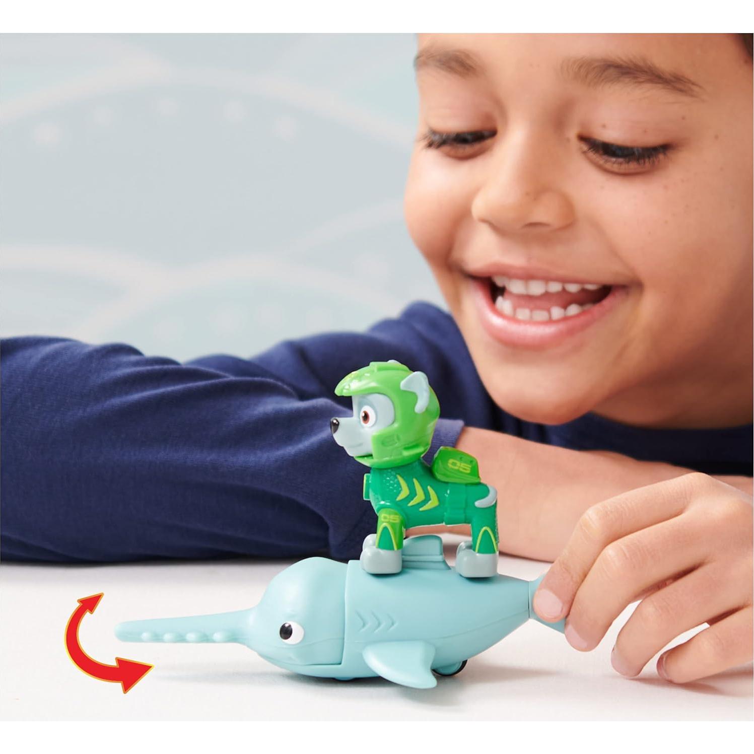 Paw Patrol Aqua Pups Rocky y Sawfish Set de Figuras