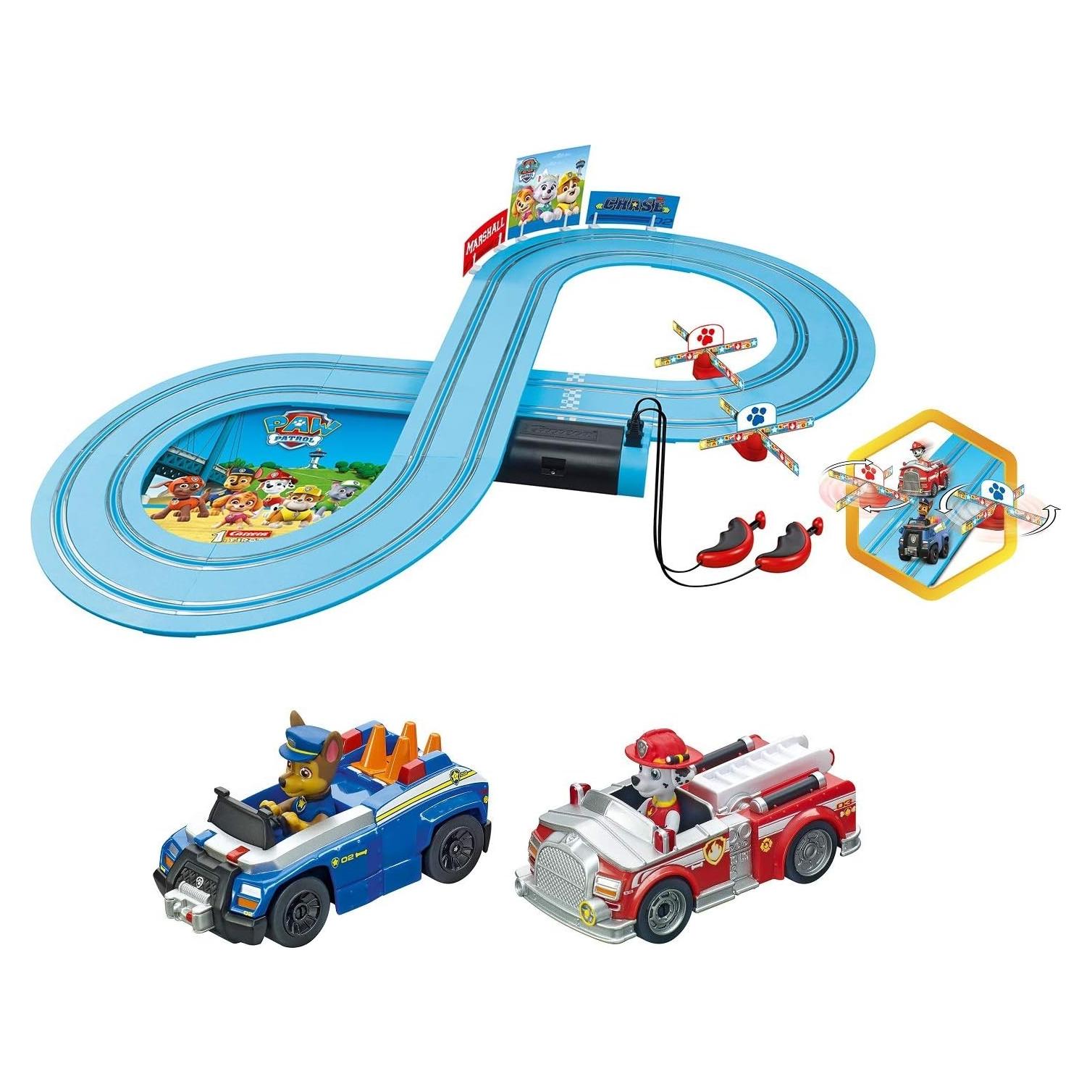 Pista de Carreras Carrera Paw Patrol - Chase y Marshall - 2,4 m