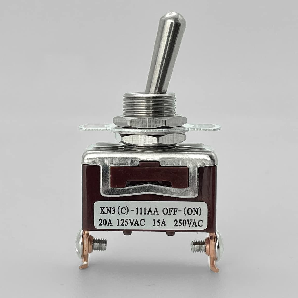 Interruptores de Palanca MGI 20A 12V 5 Piezas SPST