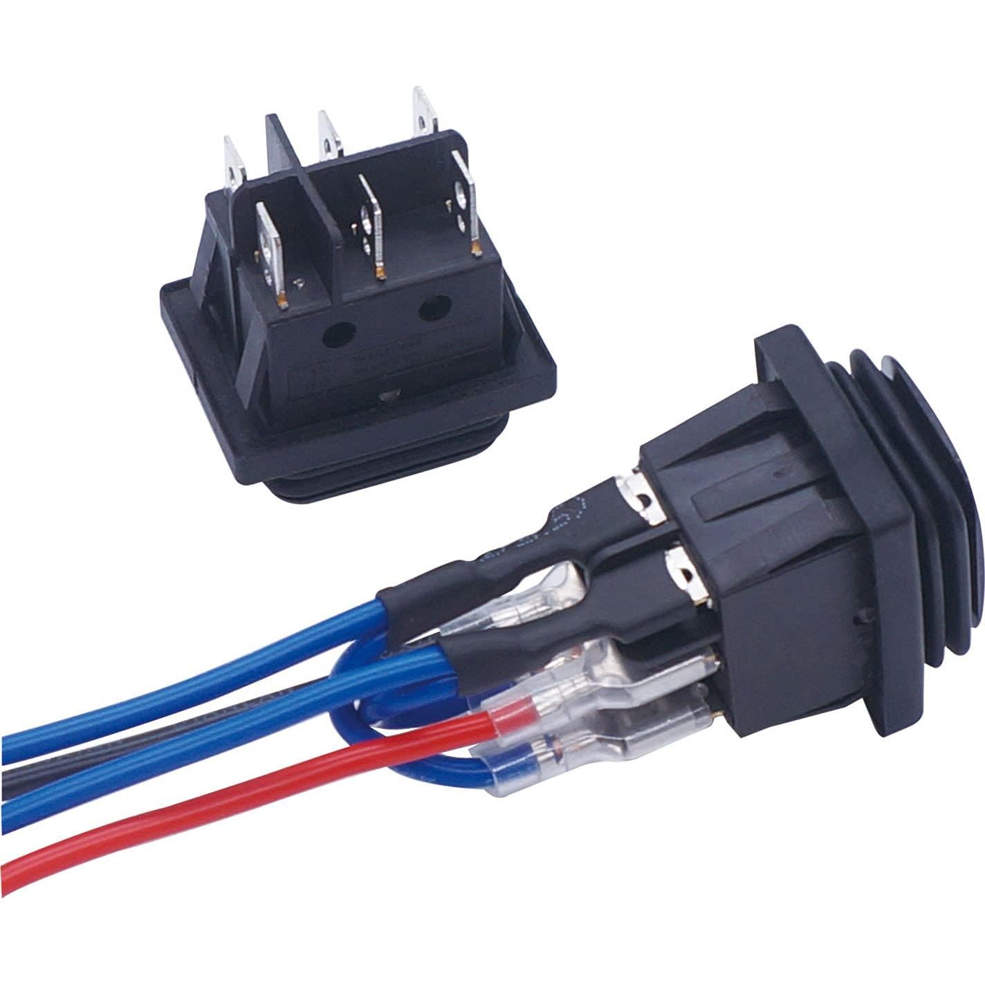 Interruptor de Palanca Inverso Impermeable Weideer 12V DPDT