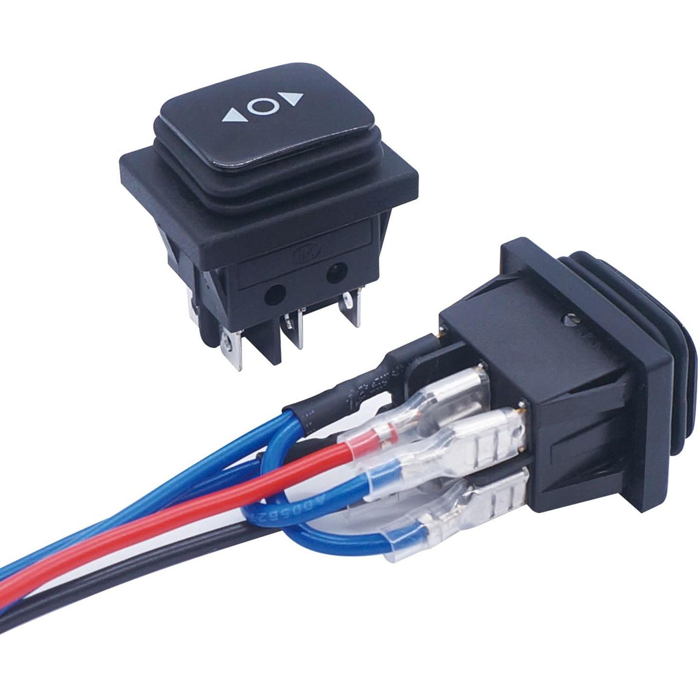 Interruptor de Palanca Inverso Impermeable Weideer 12V DPDT