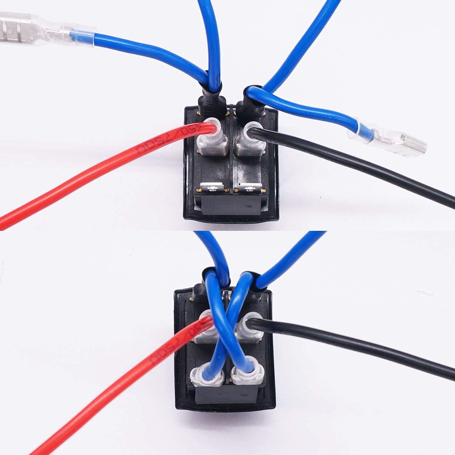 Interruptor de Palanca Inverso Impermeable Weideer 12V DPDT