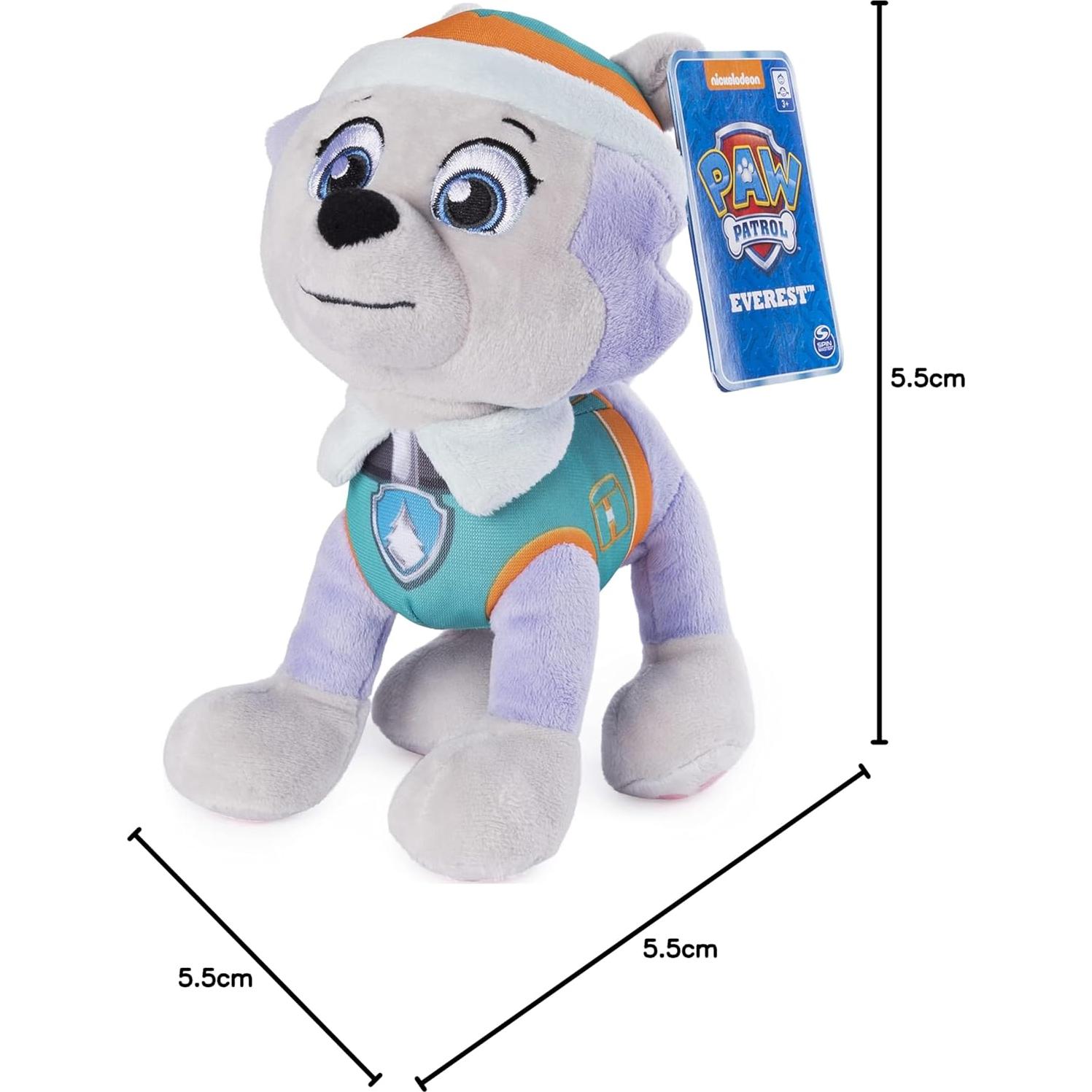 Peluche Everest Paw Patrol 14 cm para Niños 3+