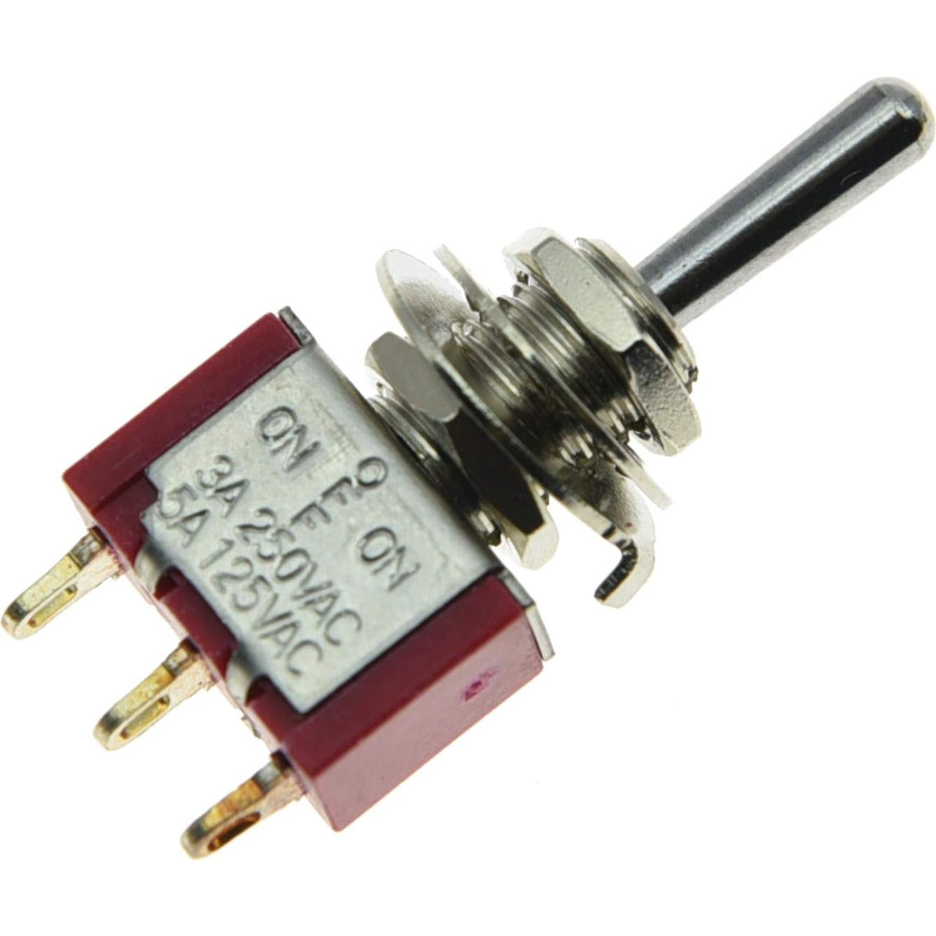 Interruptor Mini Toggle 3 Posiciones ON/OFF/ON SALECOM