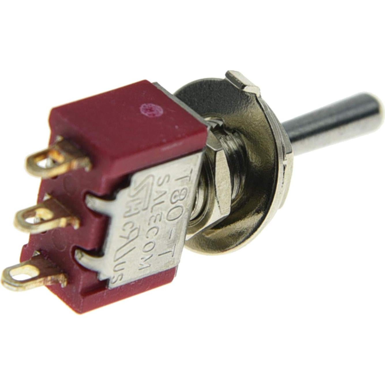 Interruptor Mini Toggle 3 Posiciones ON/OFF/ON SALECOM