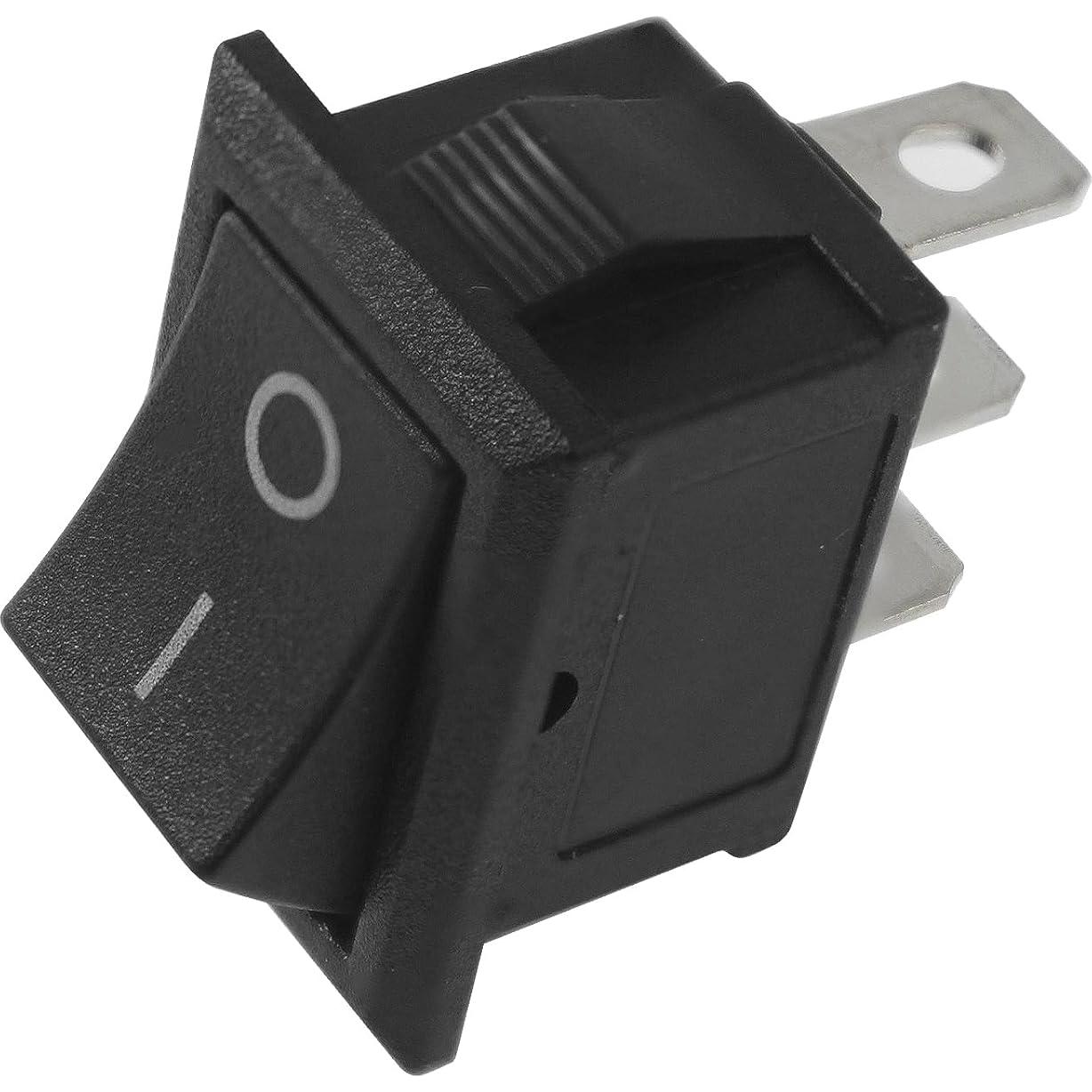 10 Interruptores Rocker KCD1 ON/OFF/ON 6A 250V AC 3 Pin