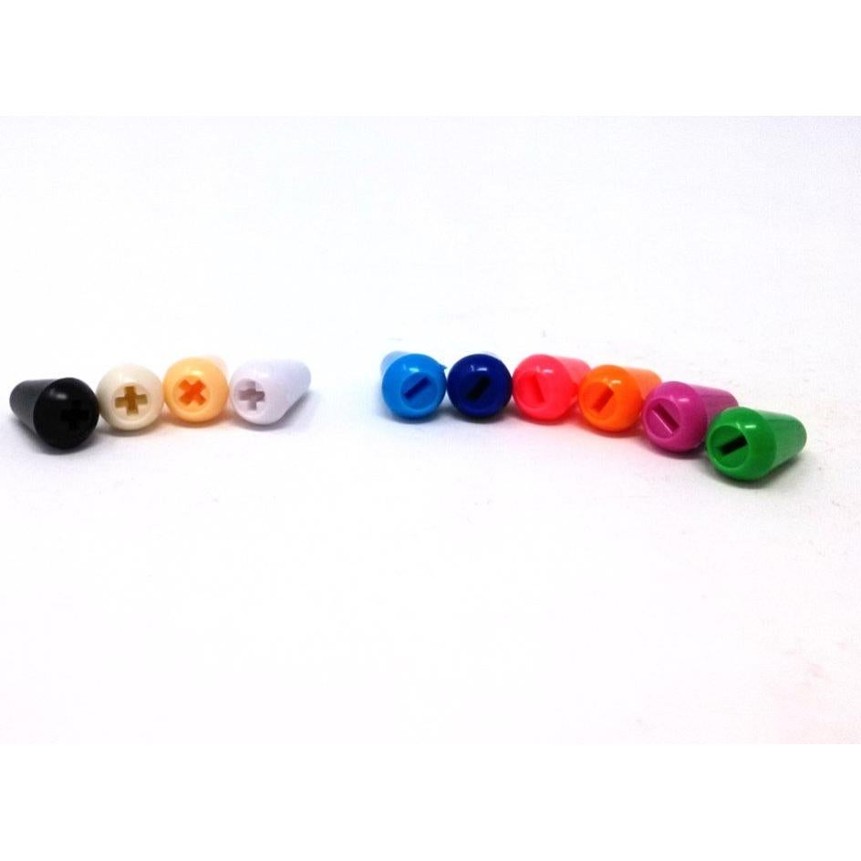 Perillas de Punta para Guitarra Eléctrica Honbay 10 Piezas 3.5mm