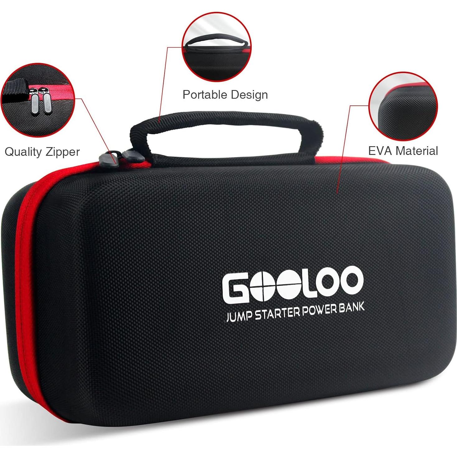 Funda GOOLOO para Arrancadores GT4000 GT6000 Protección Dura