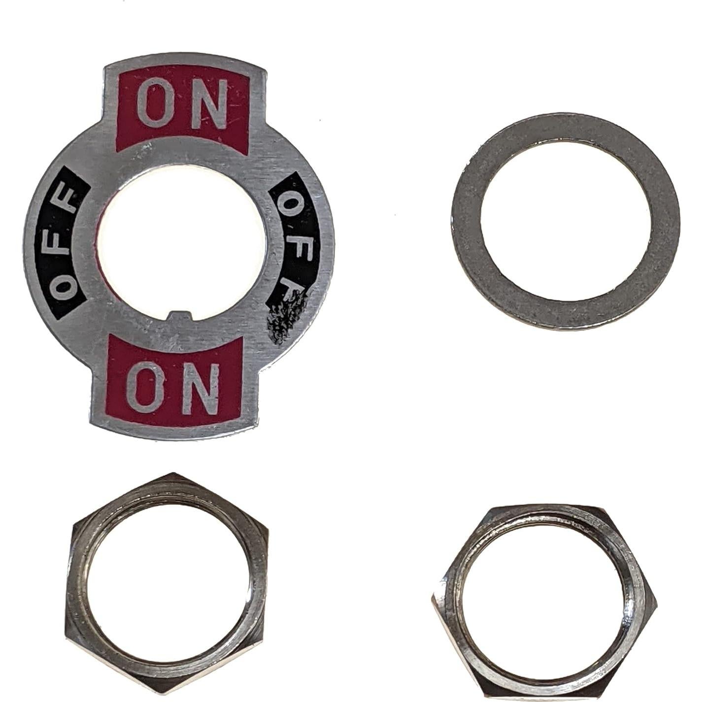 Interruptor de Palanca IndusTec DPDT 20A 12V 3 Posiciones