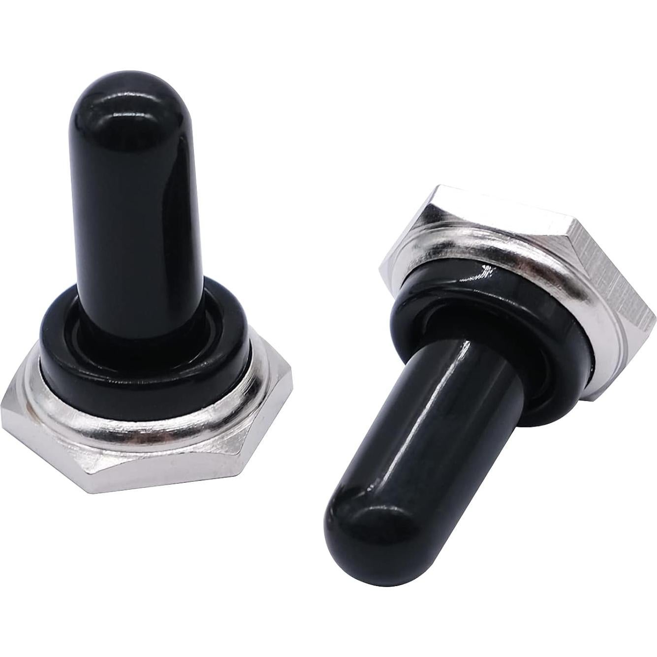 Cubiertas de Interruptor de Palanca Mxuteuk 5 Piezas 12mm Goma