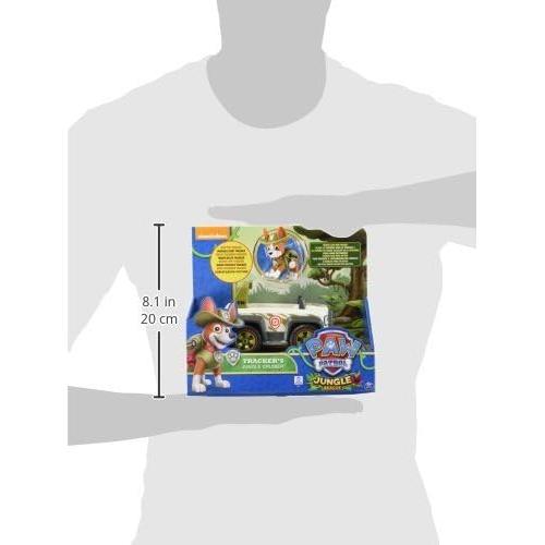 Paw Patrol Tracker Cruiser Selva Vehículo y Figura