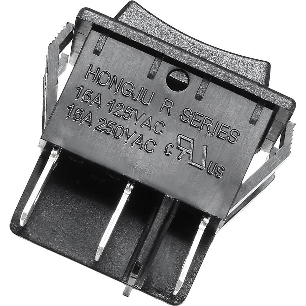 Interruptor de Palanca DPDT uxcell 2 Pcs 16A 250V 3 Posiciones