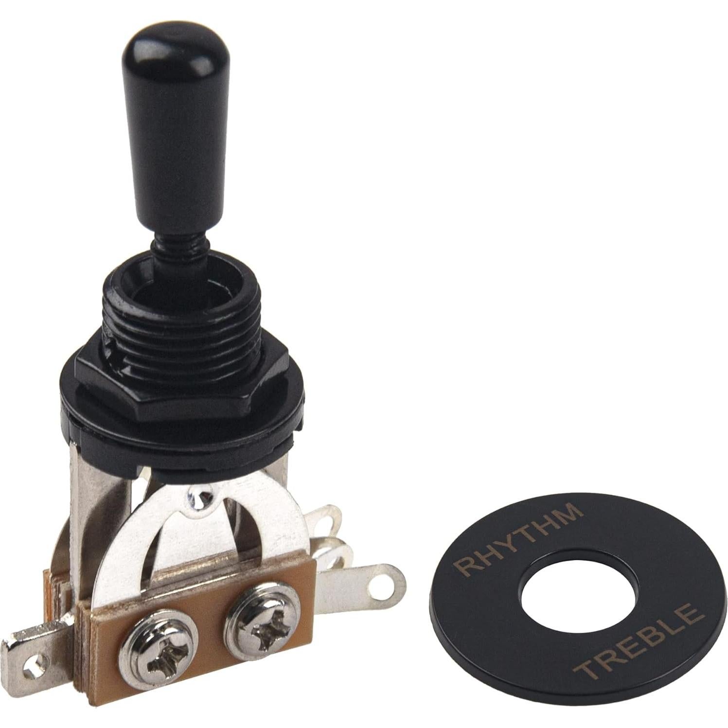 Interruptor de Palanca 3 Vías Yootones para Guitarra Eléctrica Negro