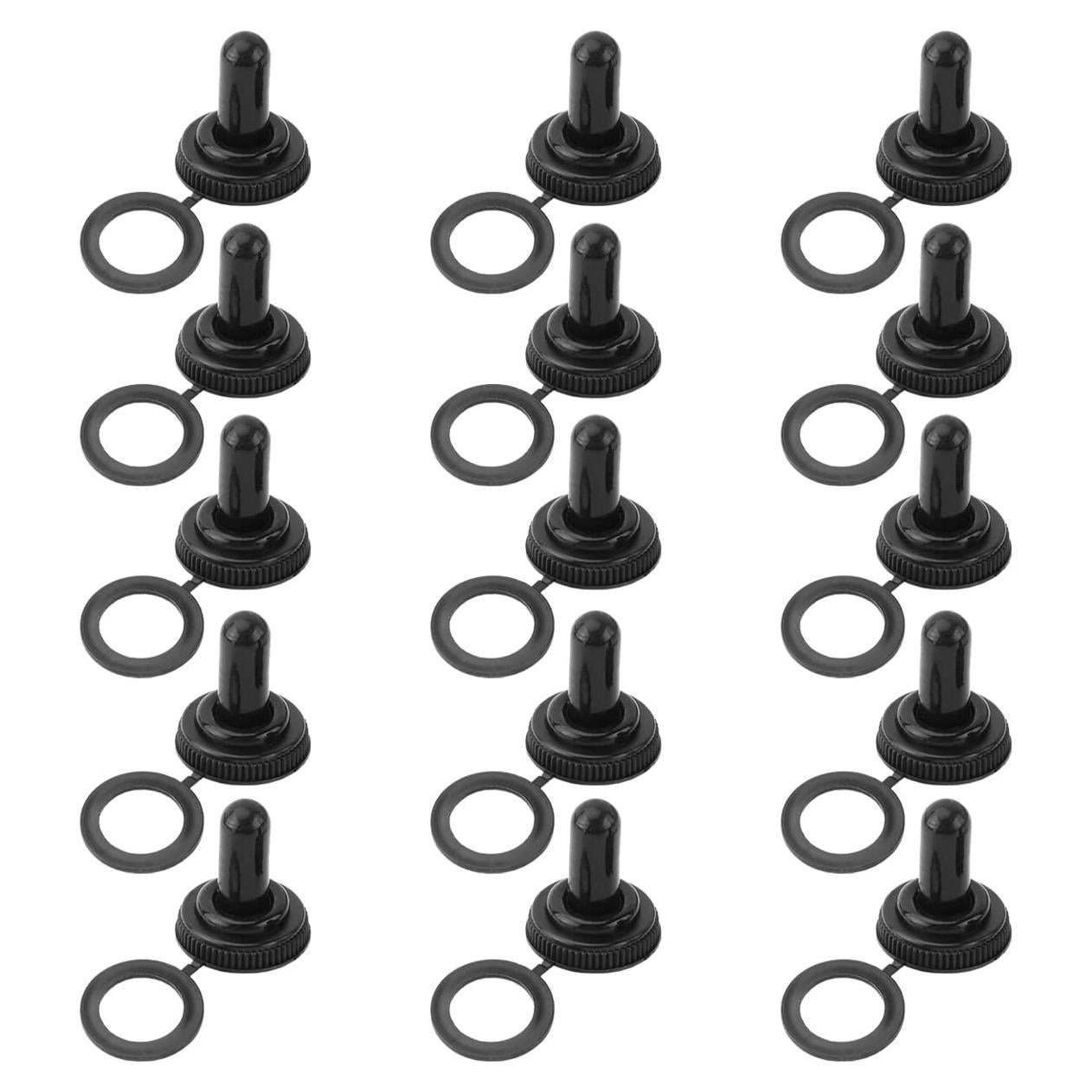 15 Cubiertas de Botas de Goma Impermeables 12mm MKBKLLJY