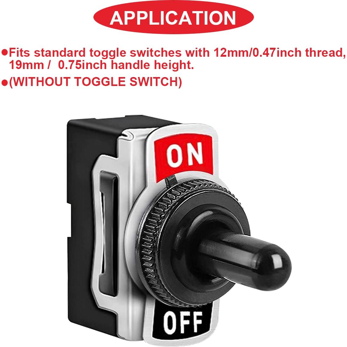 15 Cubiertas de Botas de Goma Impermeables 12mm MKBKLLJY