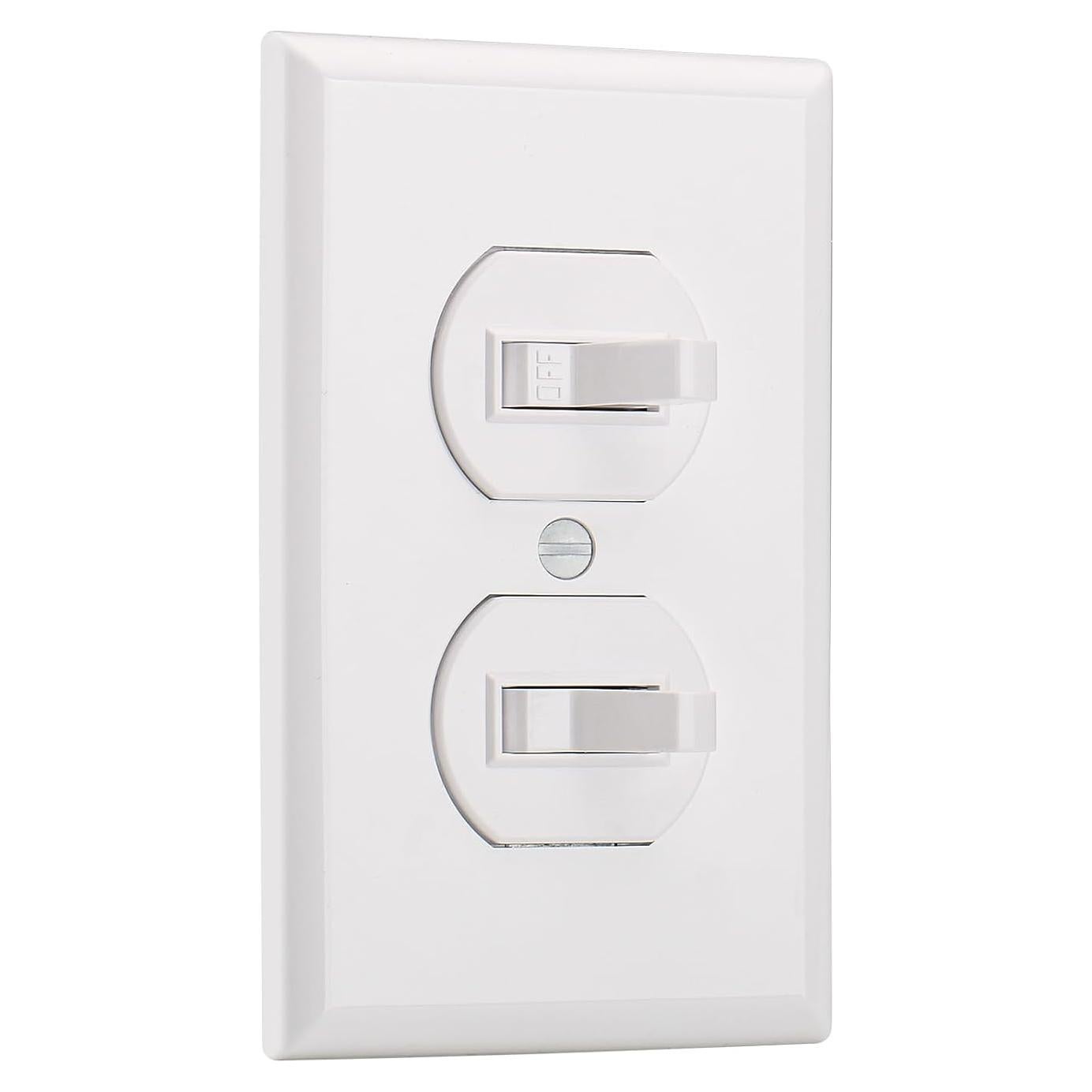 Interruptor de Luz Doble Palanca Wengart BAK-006 15A 120V