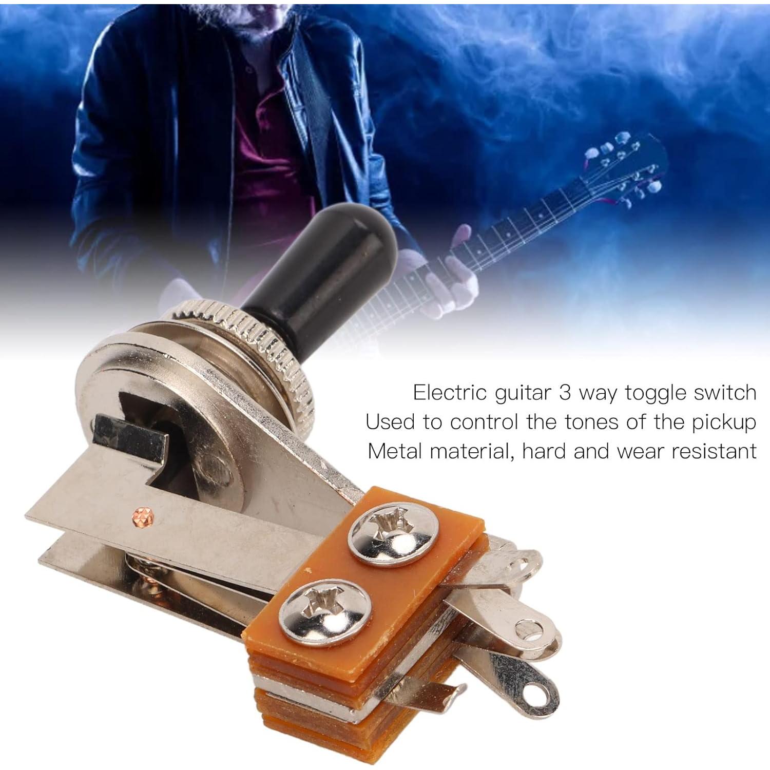 Interruptor de Palanca para Guitarra Eléctrica 3 Vías Metal