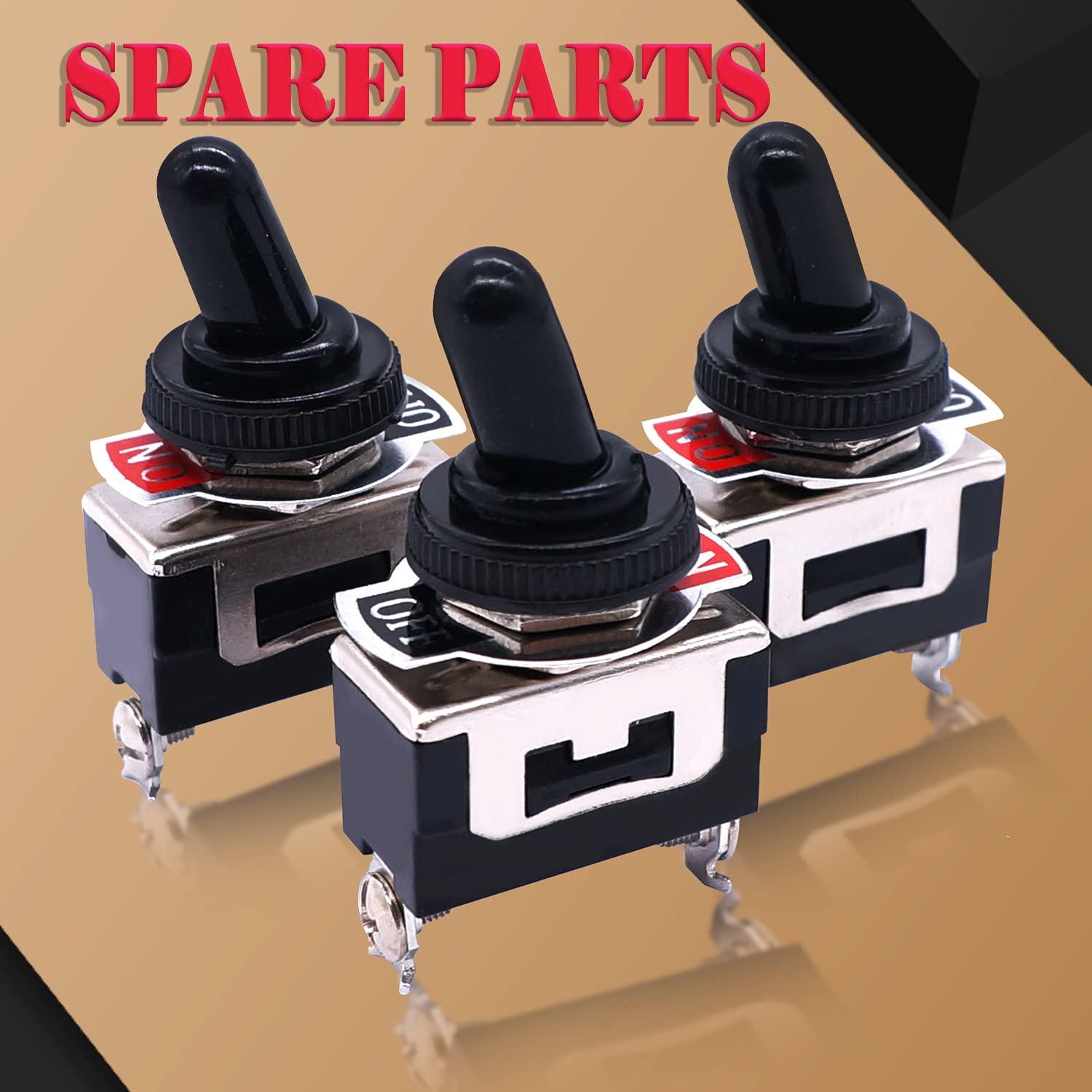 Interruptor de Palanca Twidec ON/OFF 2 Pines 16A 250V con Tapa Impermeable