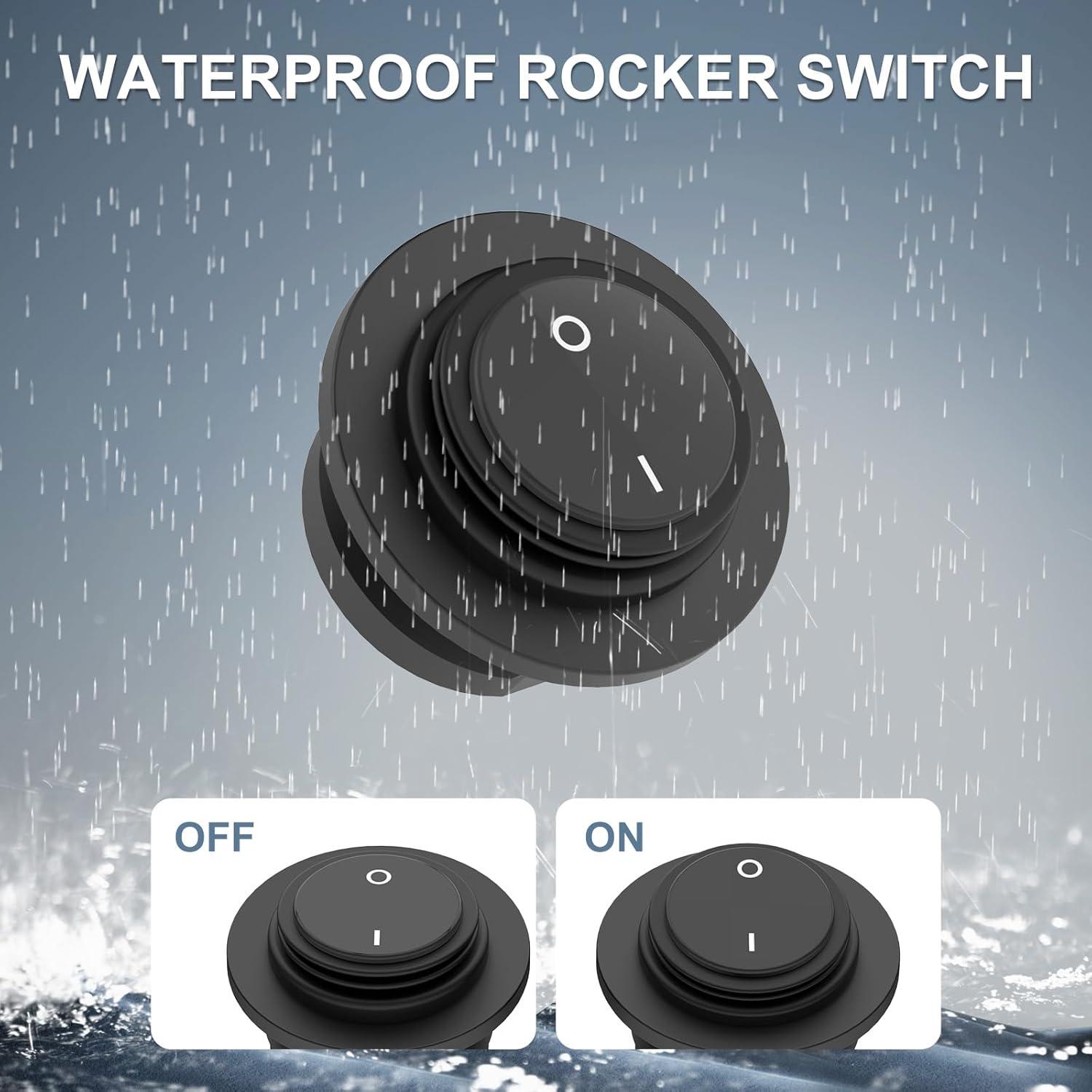 Cargador de Coche USB 12V Hapytrip con 3 Puertos y Voltímetro