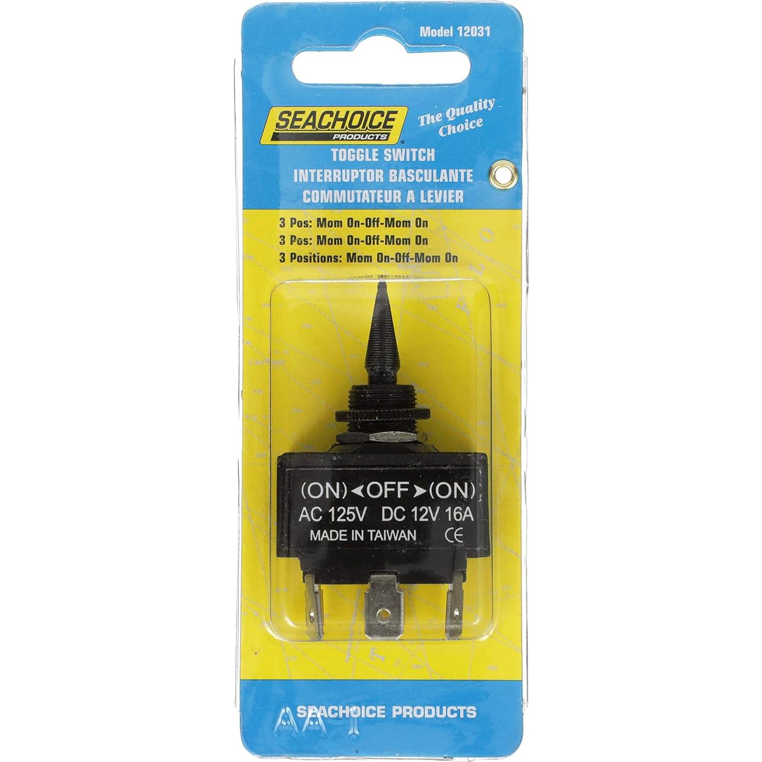 Interruptor de Palanca 3 Posiciones Seachoice 50-12031