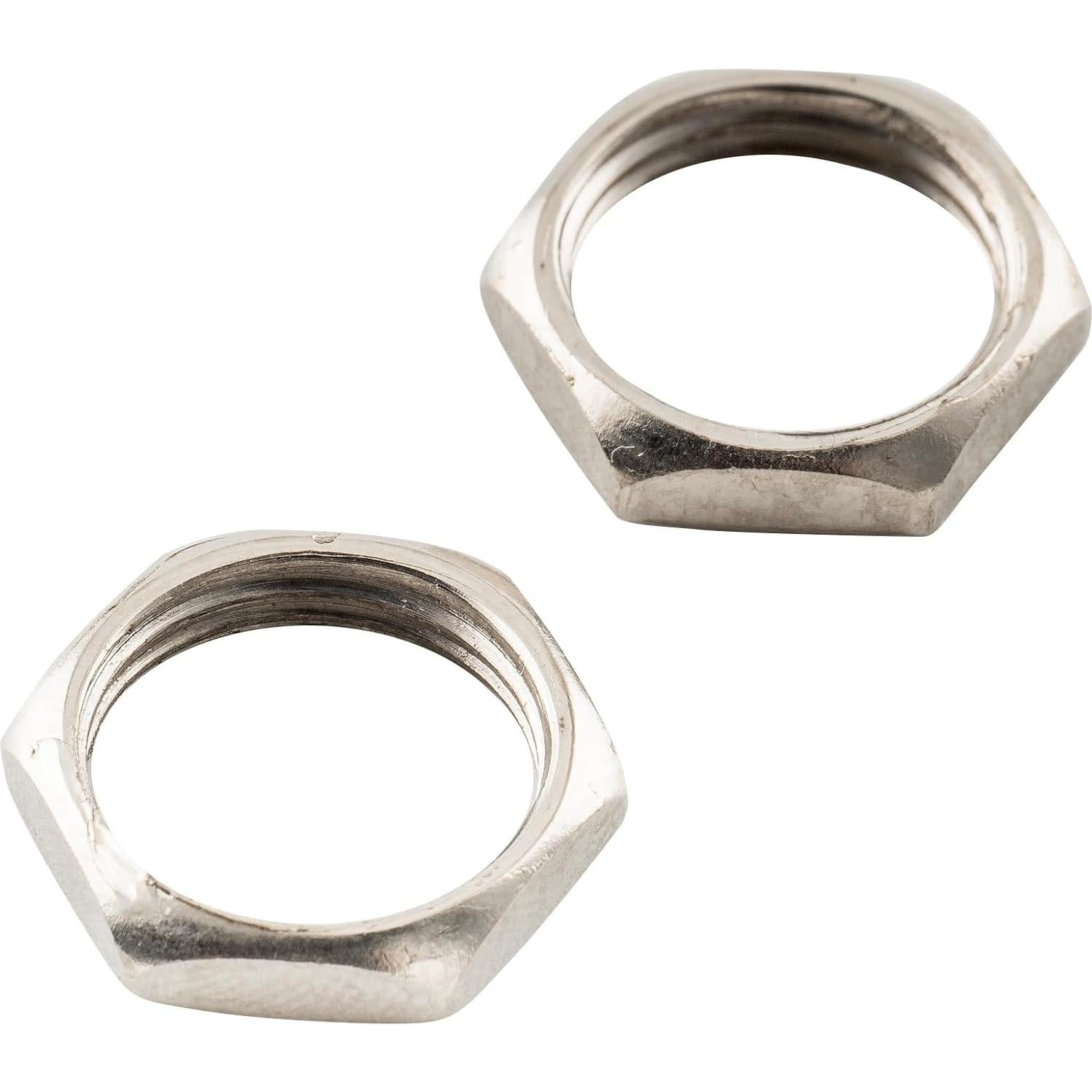 Tuerca hexagonal Musiclily Pro M12x1 para guitarra LP - Juego de 10