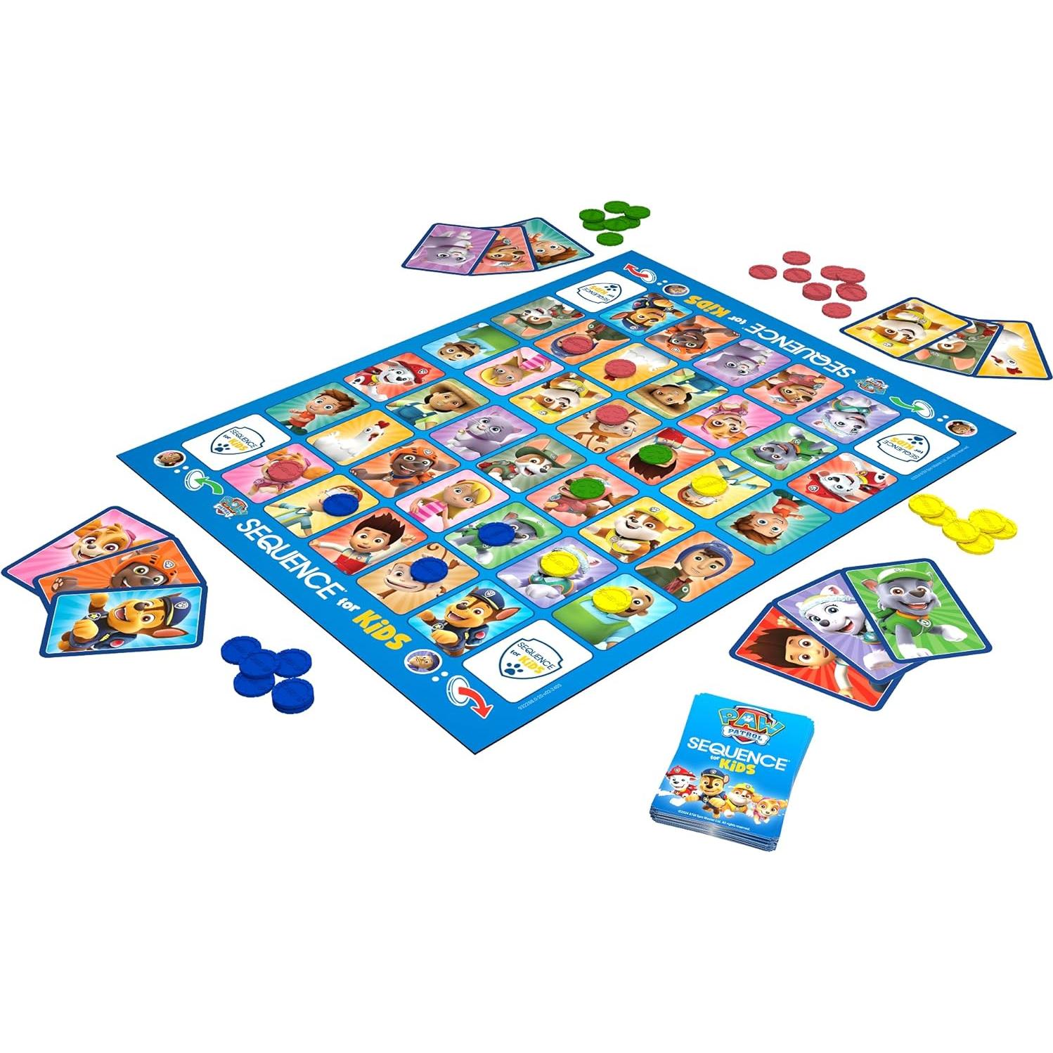 Juego de Secuencia Paw Patrol Goliath 4-en-Fila 2-4 Jugadores