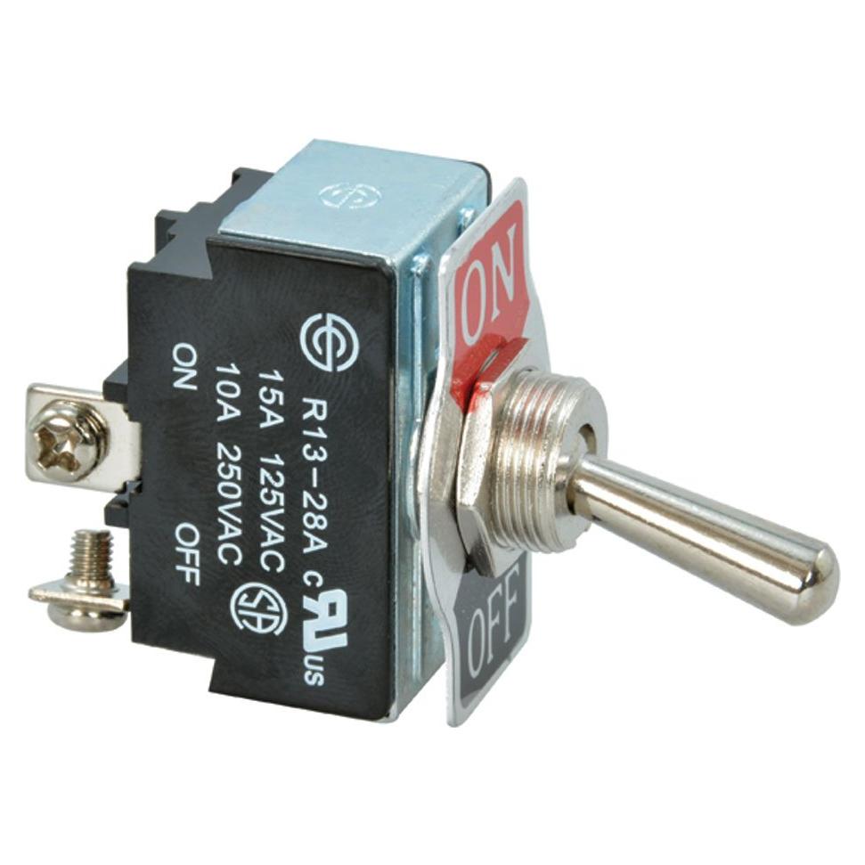 Interruptor de palanca Jameco Valuepro R13-28A-06 SPST 15A 250V