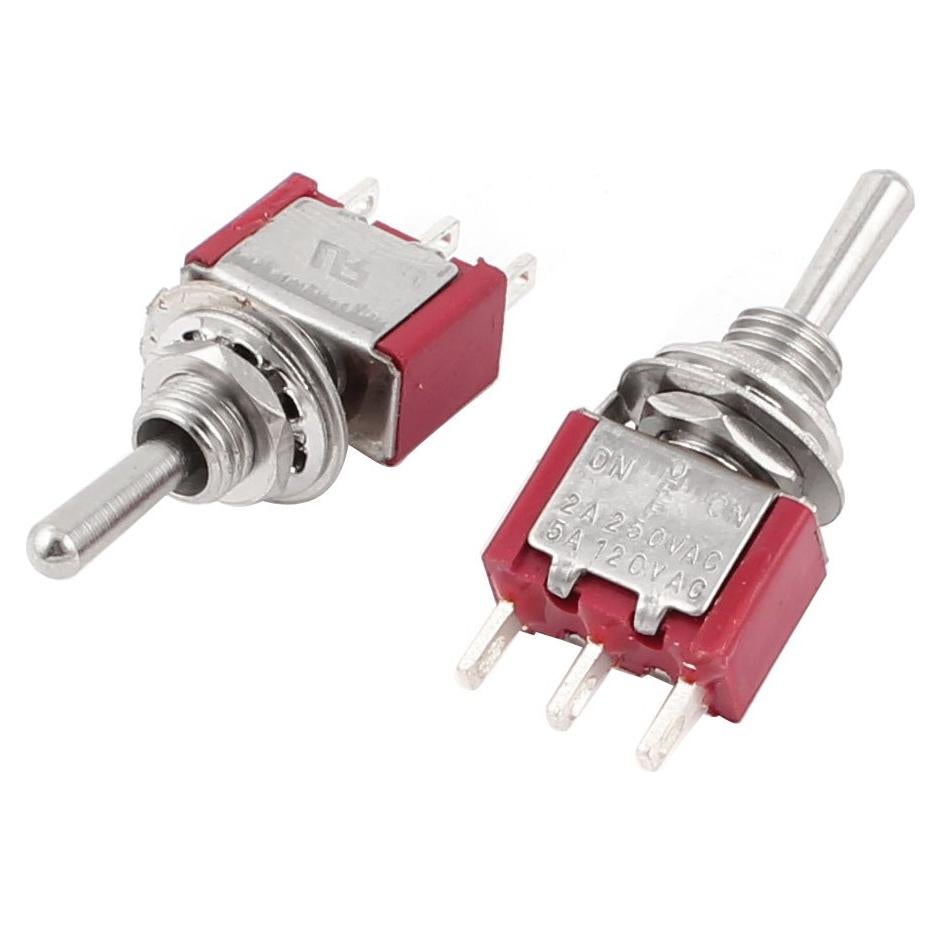 Interruptor de palanca momentáneo SPDT DMiotech 6mm 2 piezas